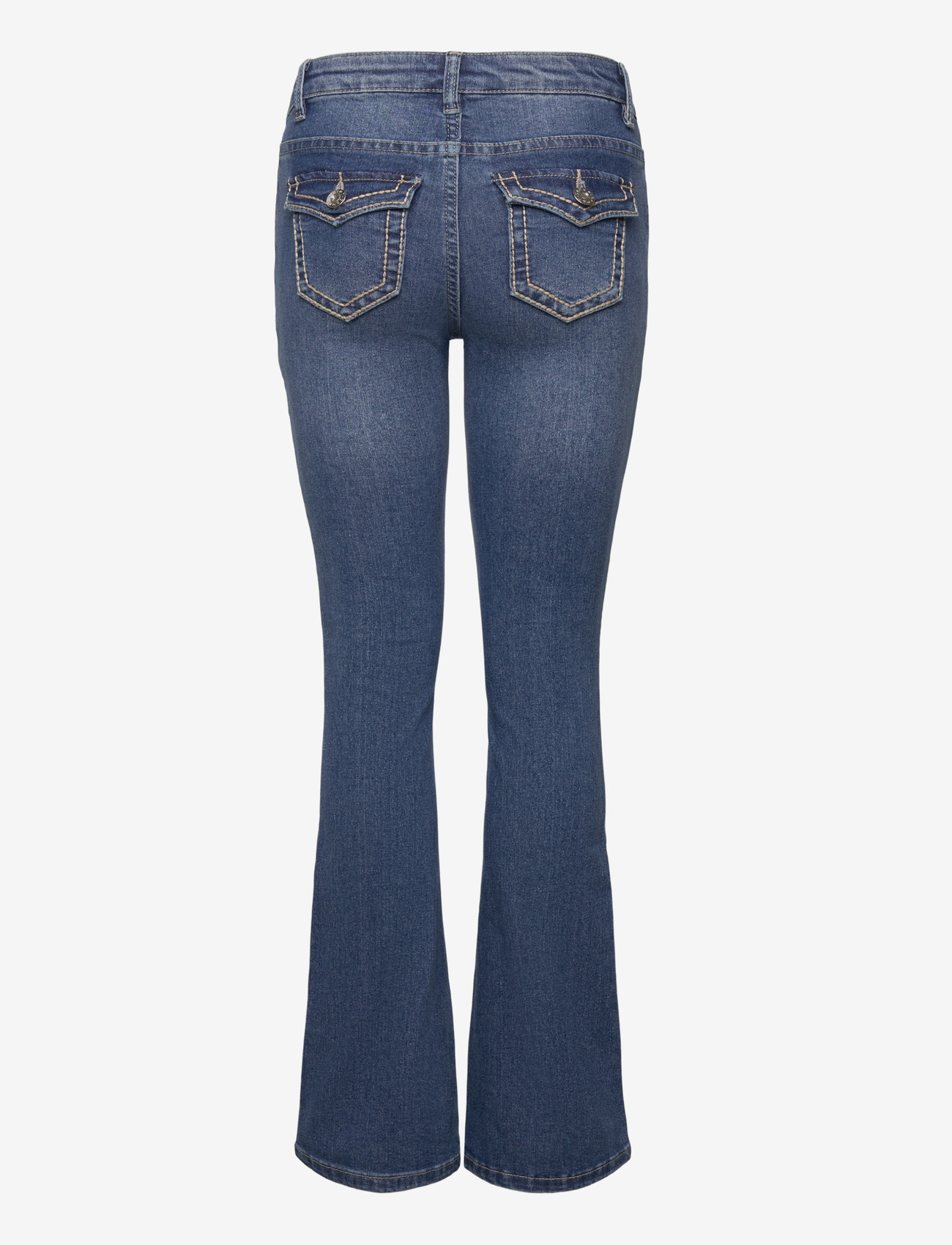 Grunt - GRAlabama Stitch Low Flare Blue - bootcut jeans - blue - 1