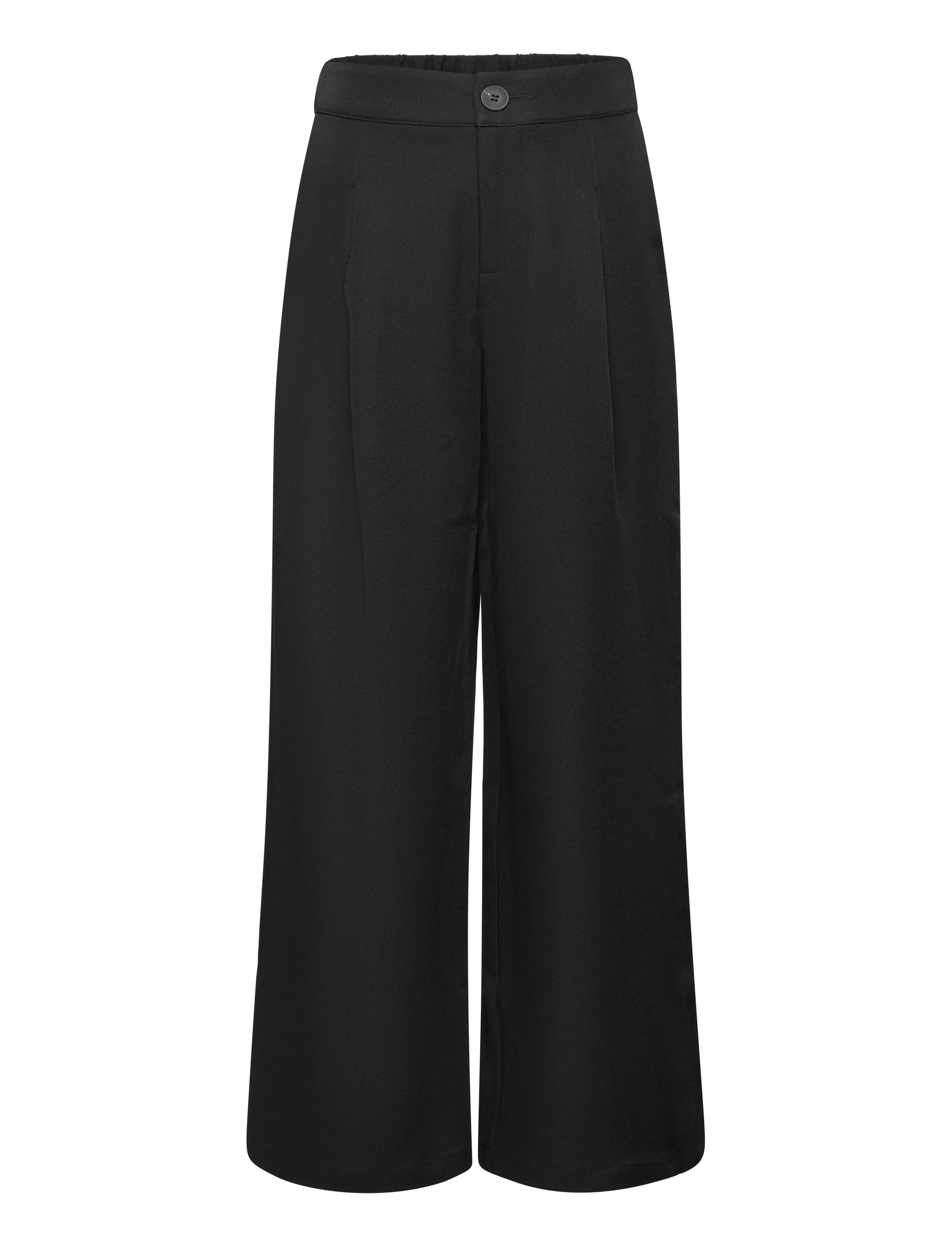 Grunt GRZinia Plain Pants - Riided - BLACK / black