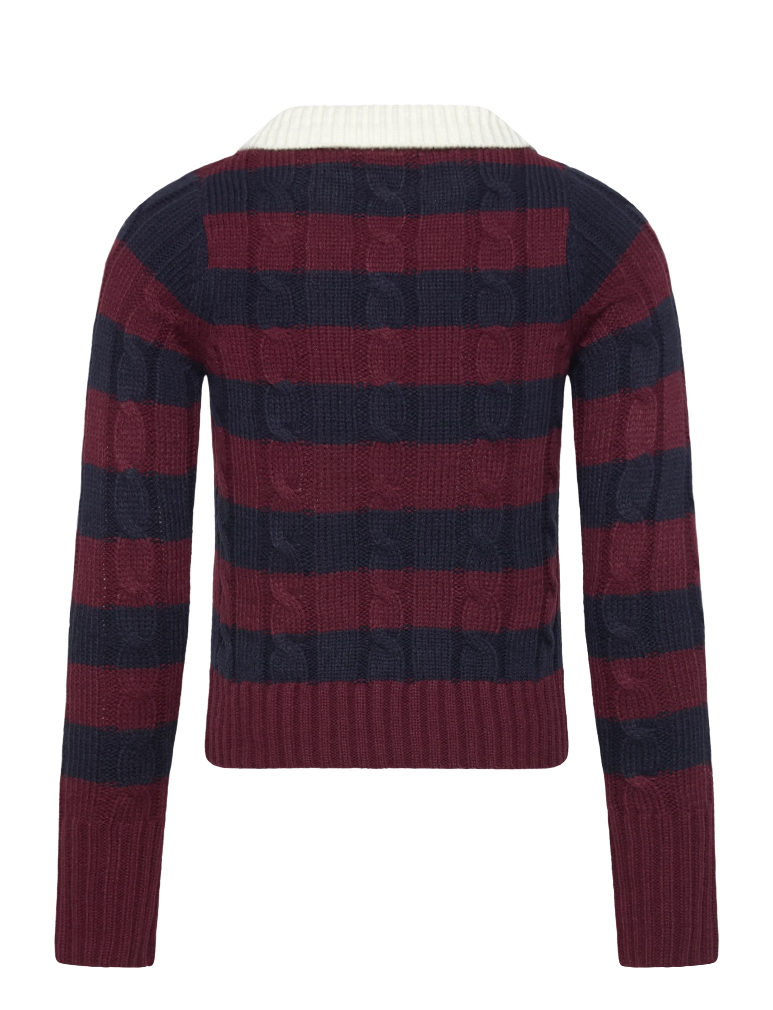 Grunt - GRBertage LS Stripe Knit - džemprid - navy-red - 1
