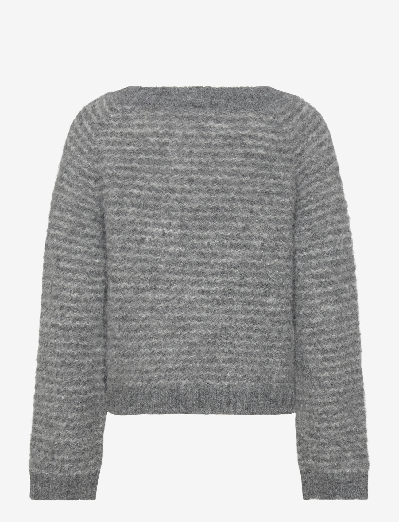 Grunt - GRCienne LS Crew Knit - trøjer - dark grey - 1