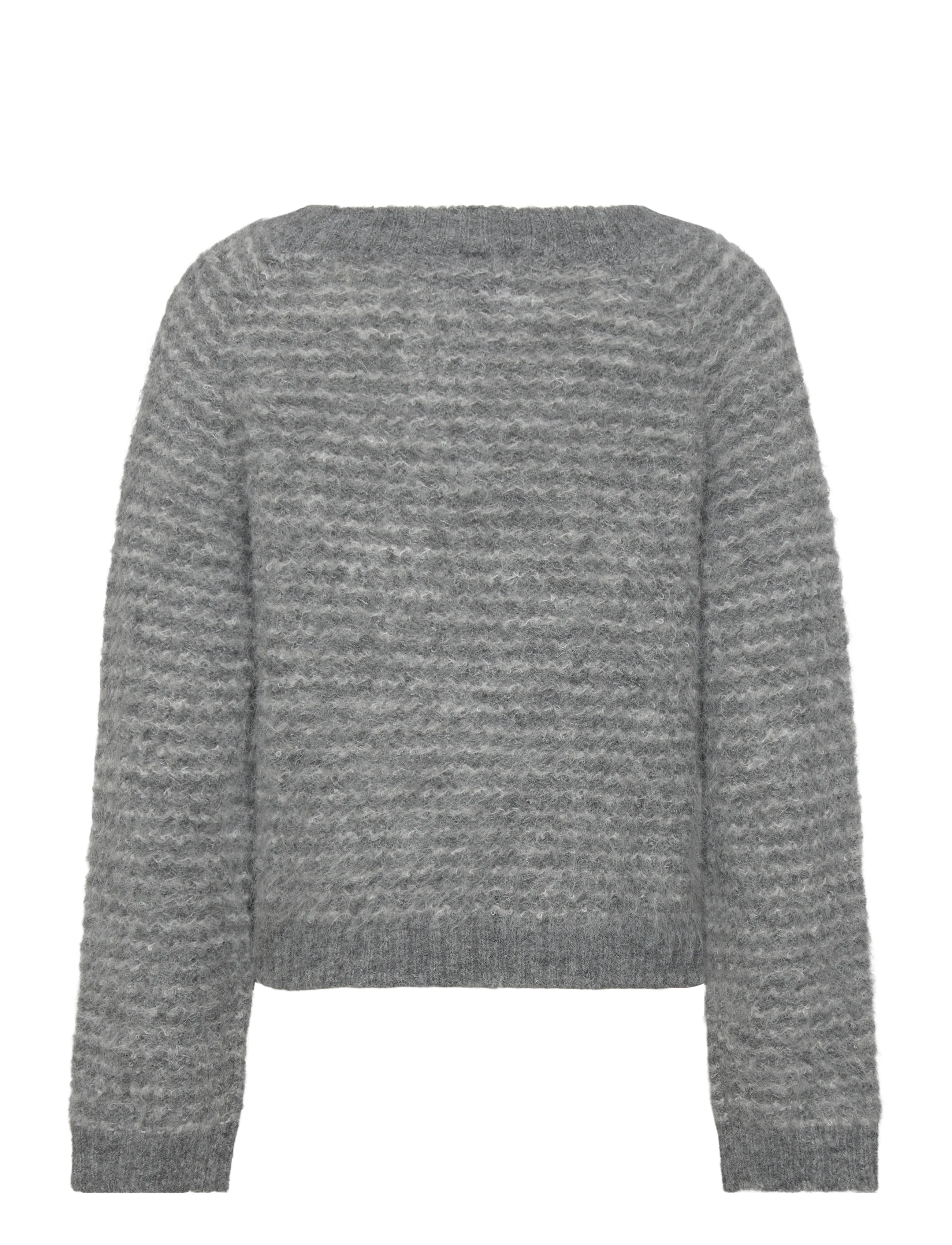 Grunt - GRCienne LS Crew Knit - pullover - dark grey - 1