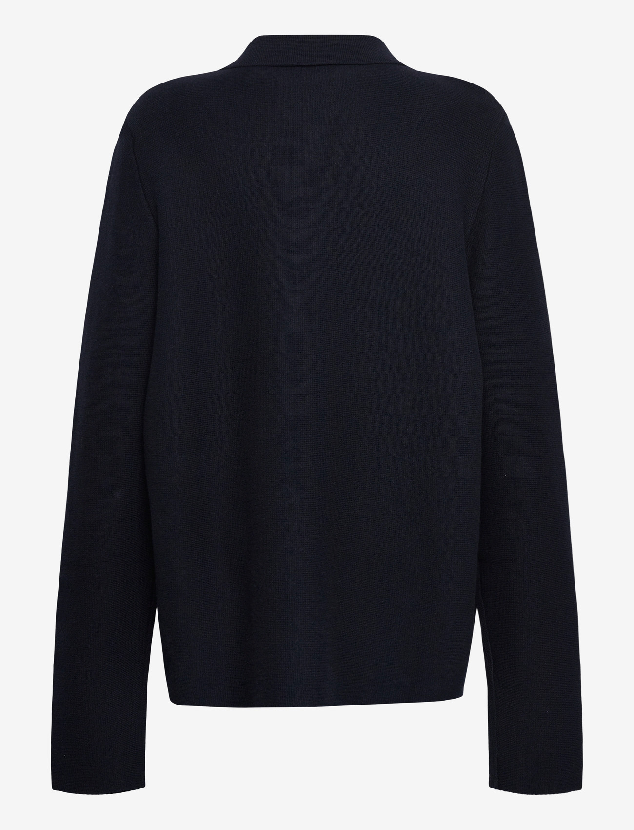 Grunt - GRBaja LS Knit Cardigan - cardigans - navy - 1