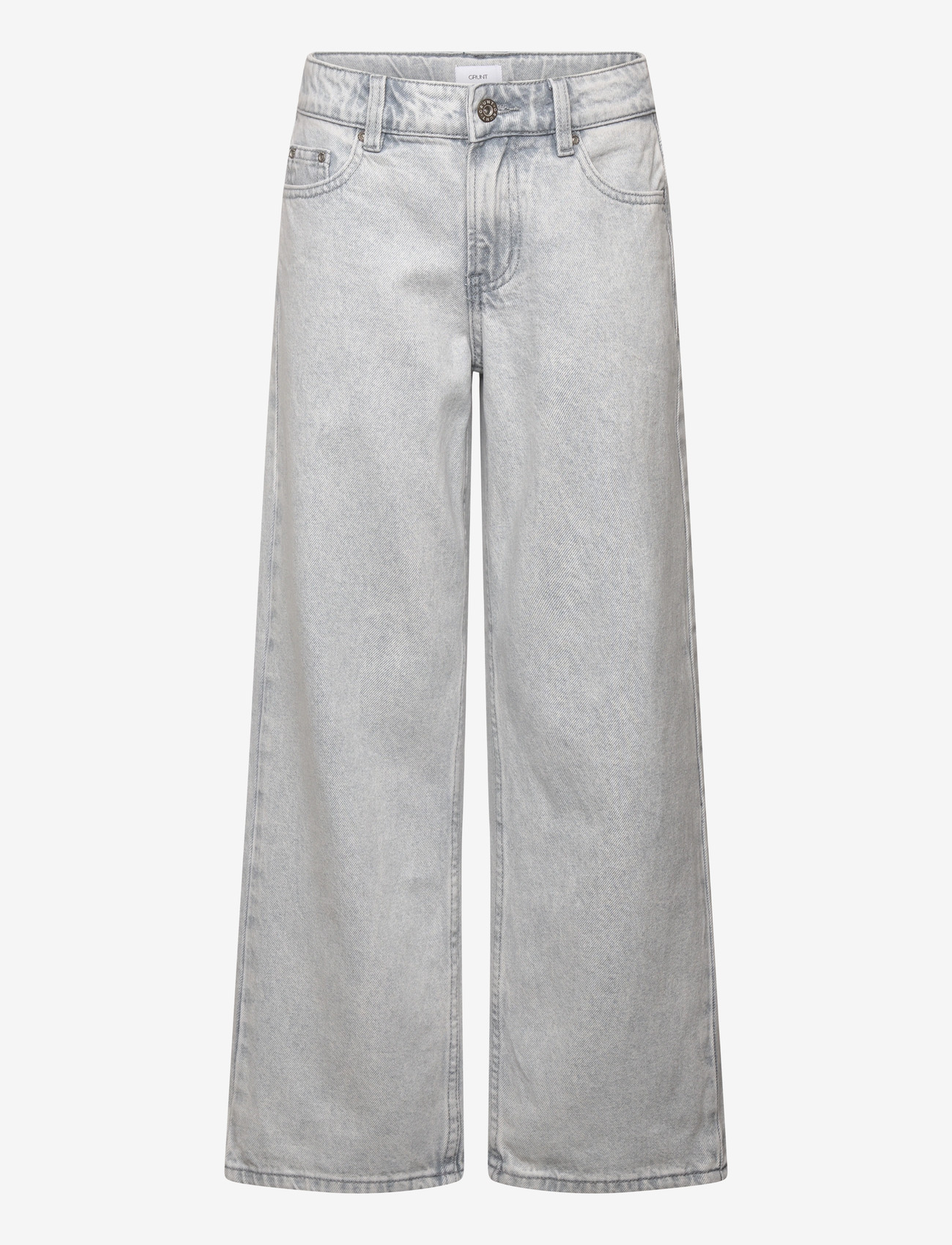 Grunt - GRTenerife Low-rise Sky Grey - brede jeans - light grey - 0