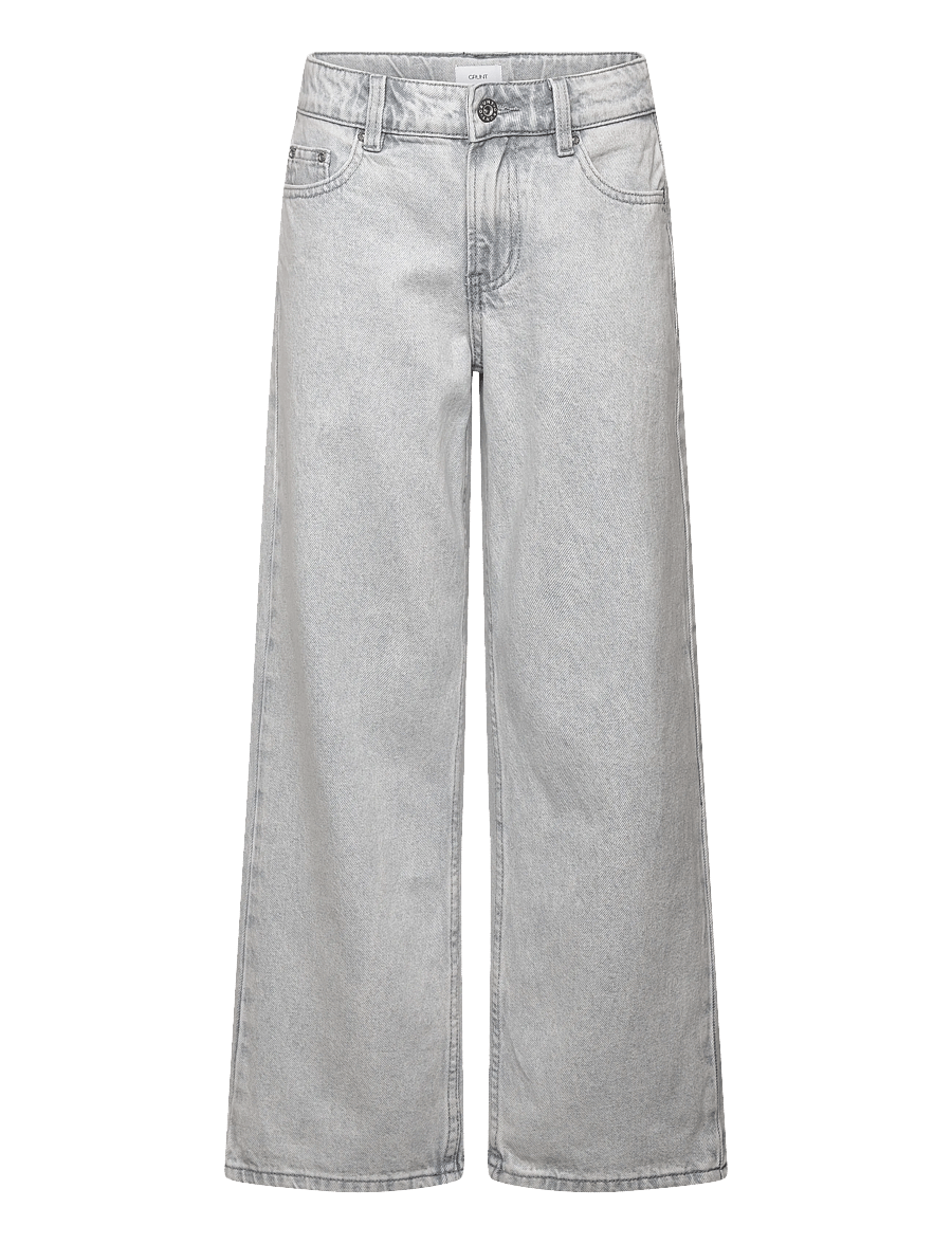 Grunt - GRTenerife Low-rise Sky Grey - hosen mit weitem bein - light grey - 0