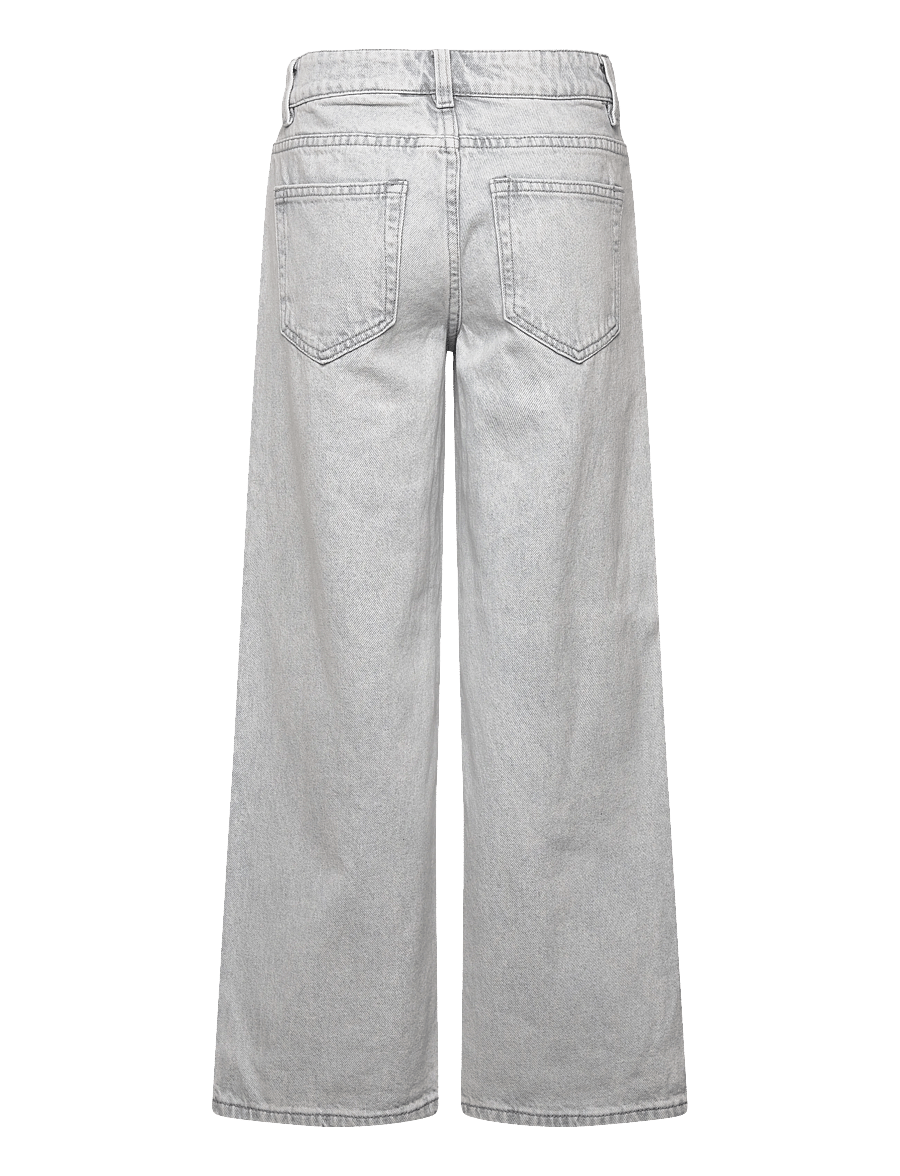 Grunt - GRTenerife Low-rise Sky Grey - hosen mit weitem bein - light grey - 1
