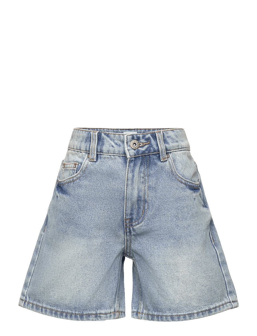 Grunt - GRGlori Mid-Rise Antique Blue - jeansshorts - authentic blue - 0