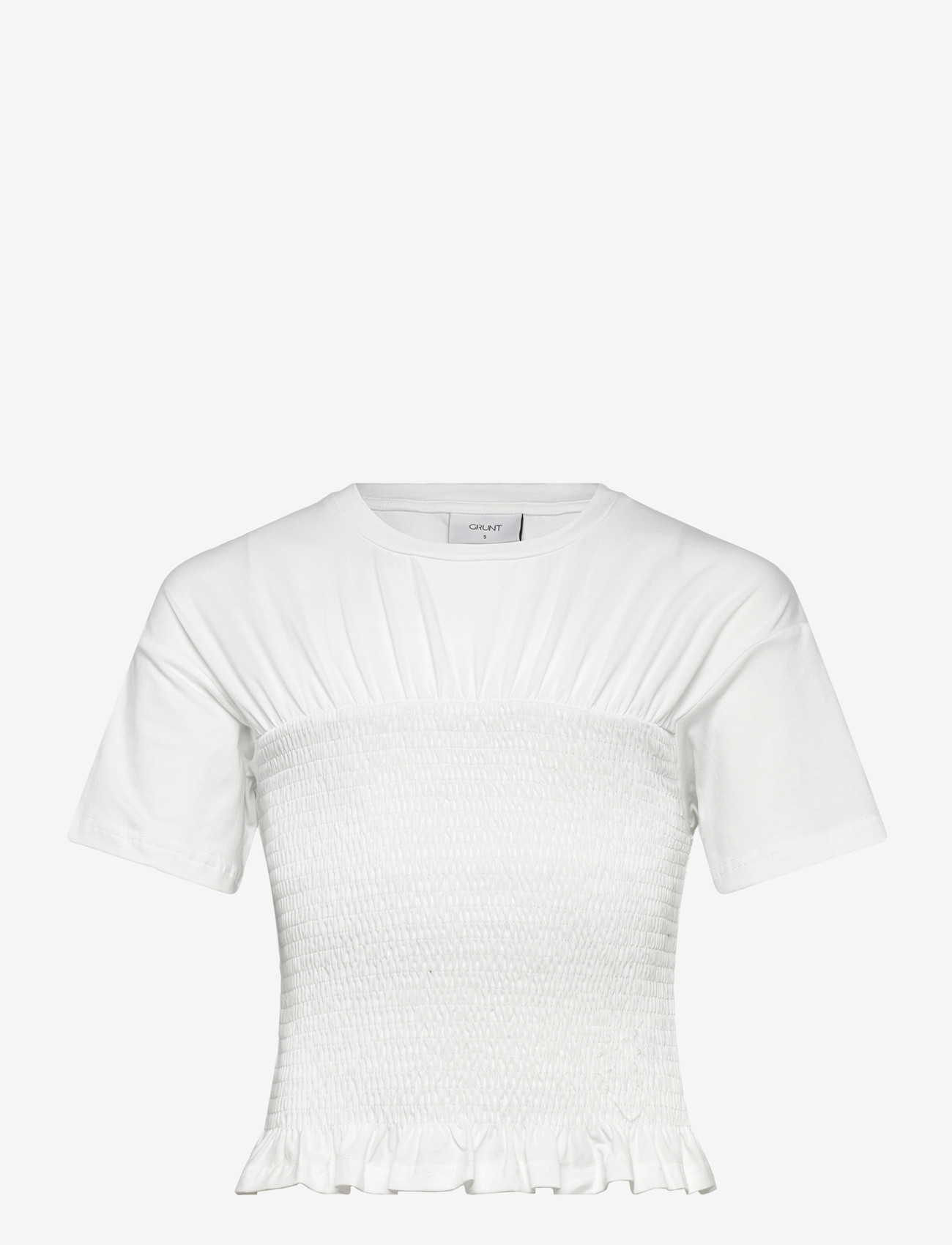 Grunt - GRBodil SS Tee - krótki rękaw - white - 0
