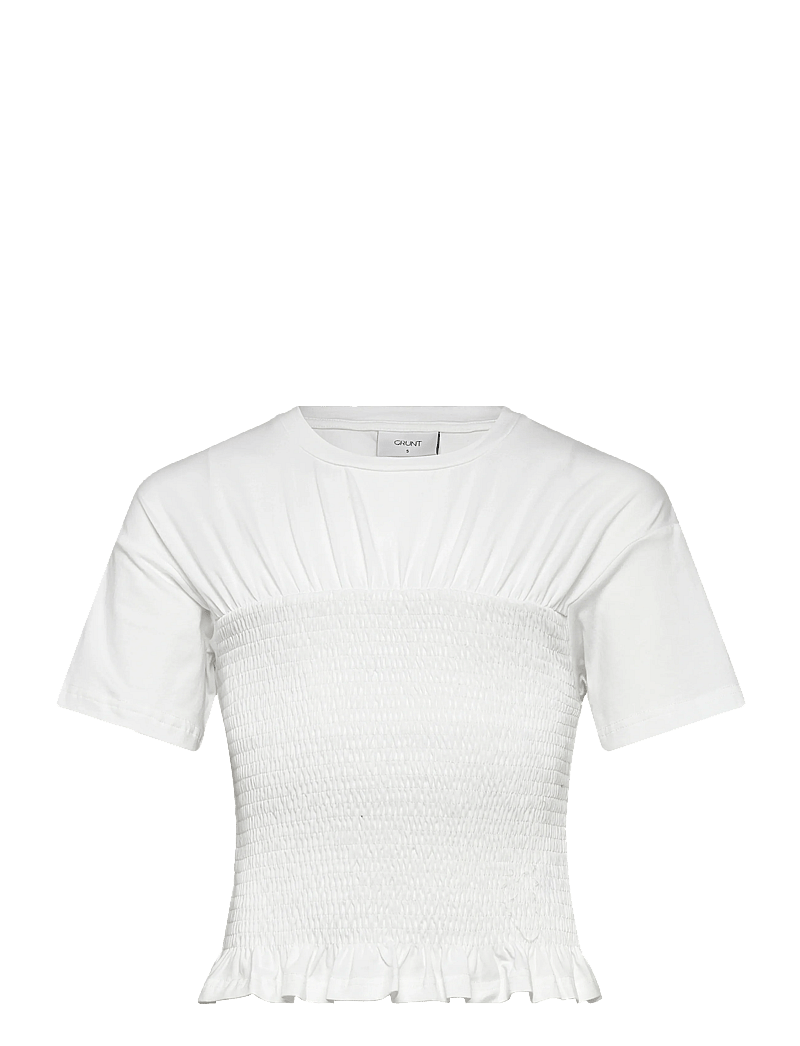 Grunt - GRBodil SS Tee - krótki rękaw - white - 0