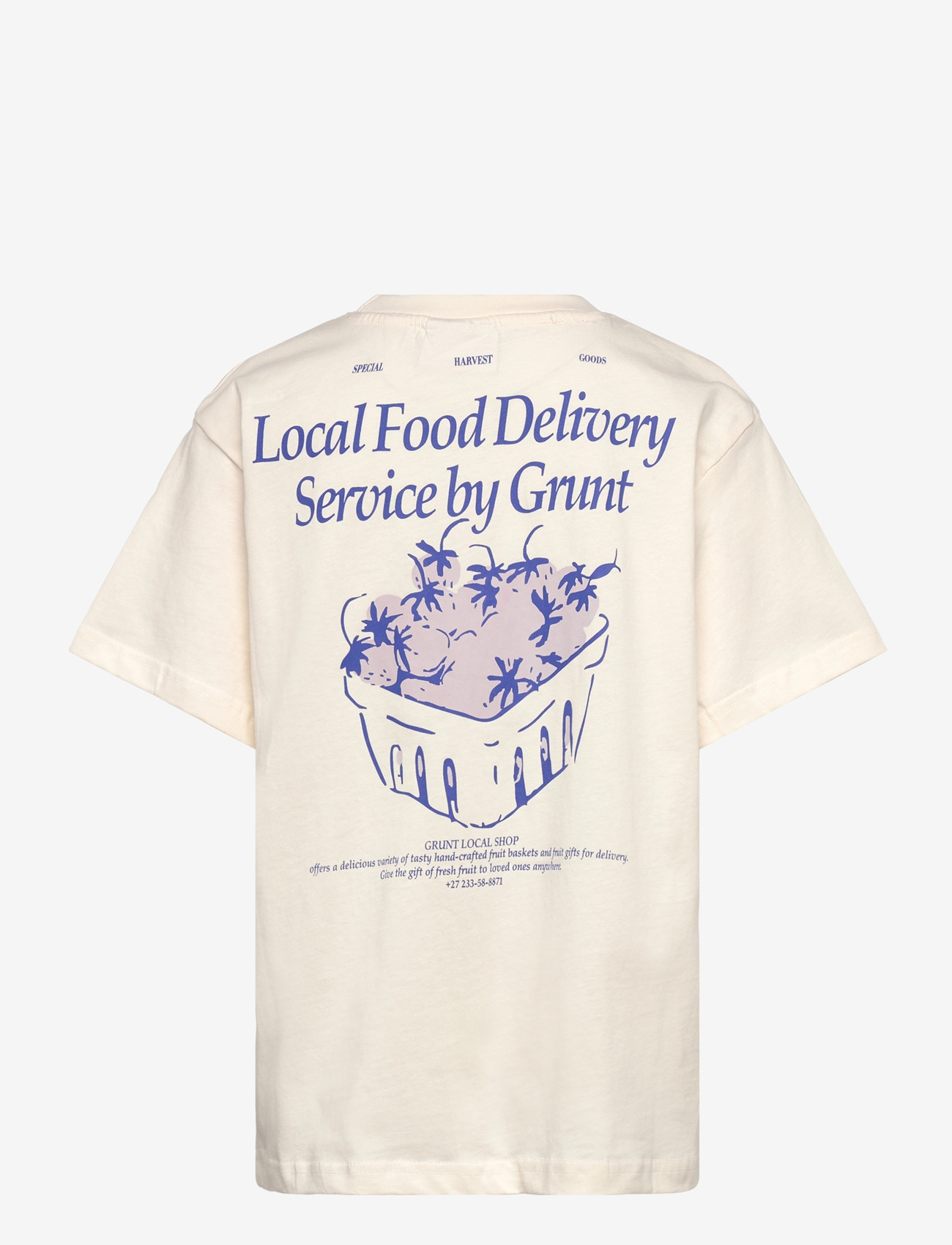 Grunt - GRGerd SS Tee - kortærmede t-shirts - off white - 1