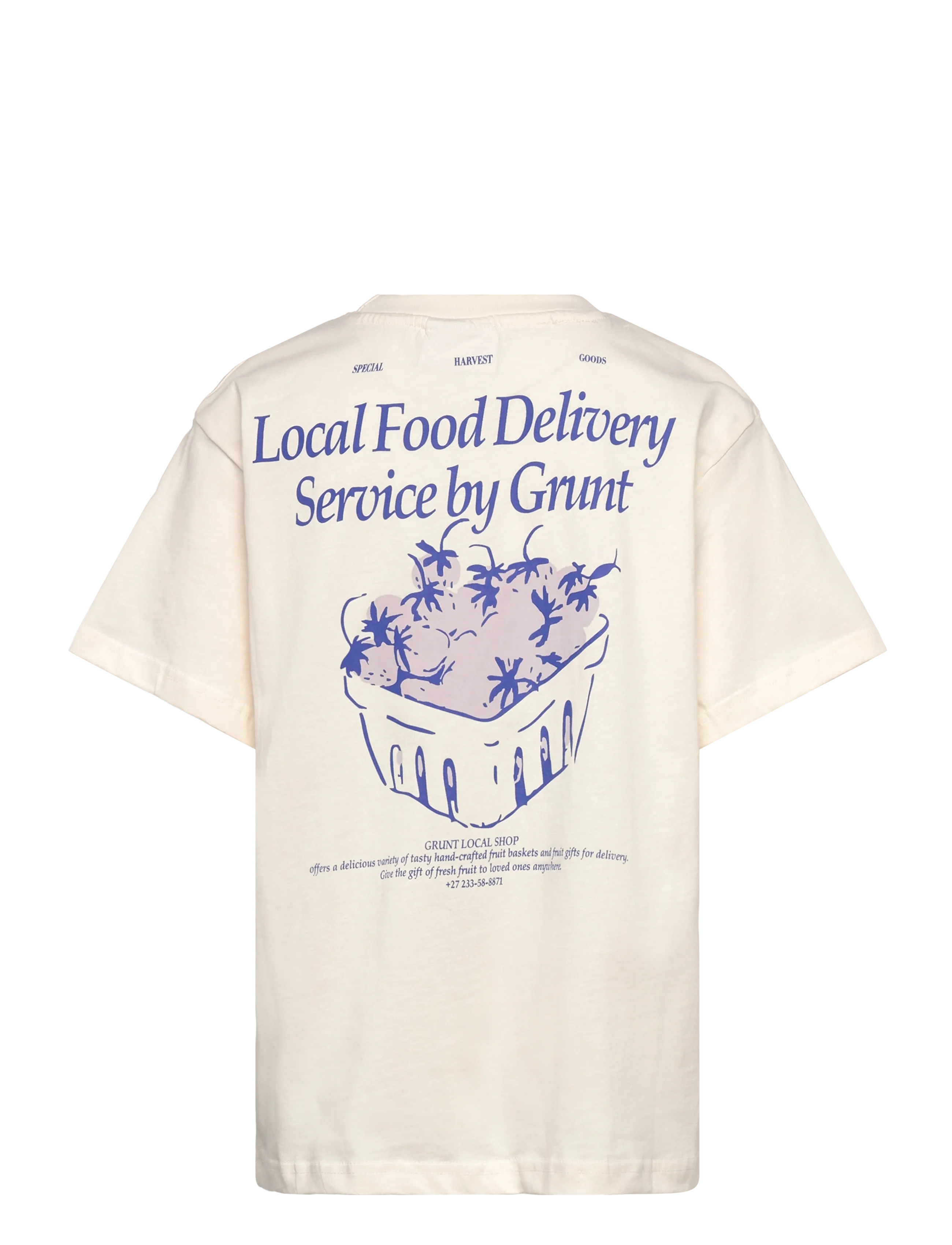 Grunt - GRGerd SS Tee - short-sleeved t-shirts - off white - 1