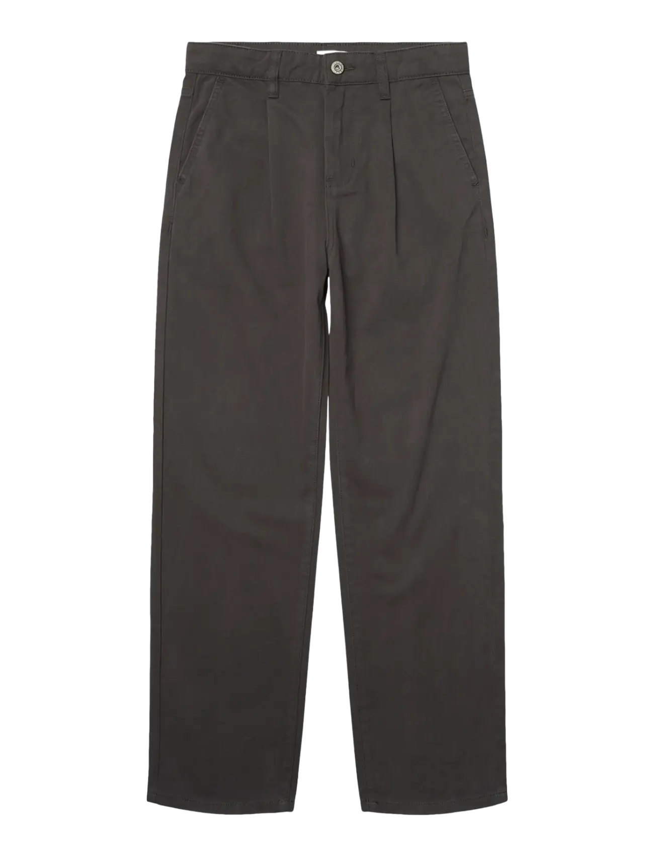 Grunt GRCosta Pleats Pants - Hosen - DARK GREY / grey