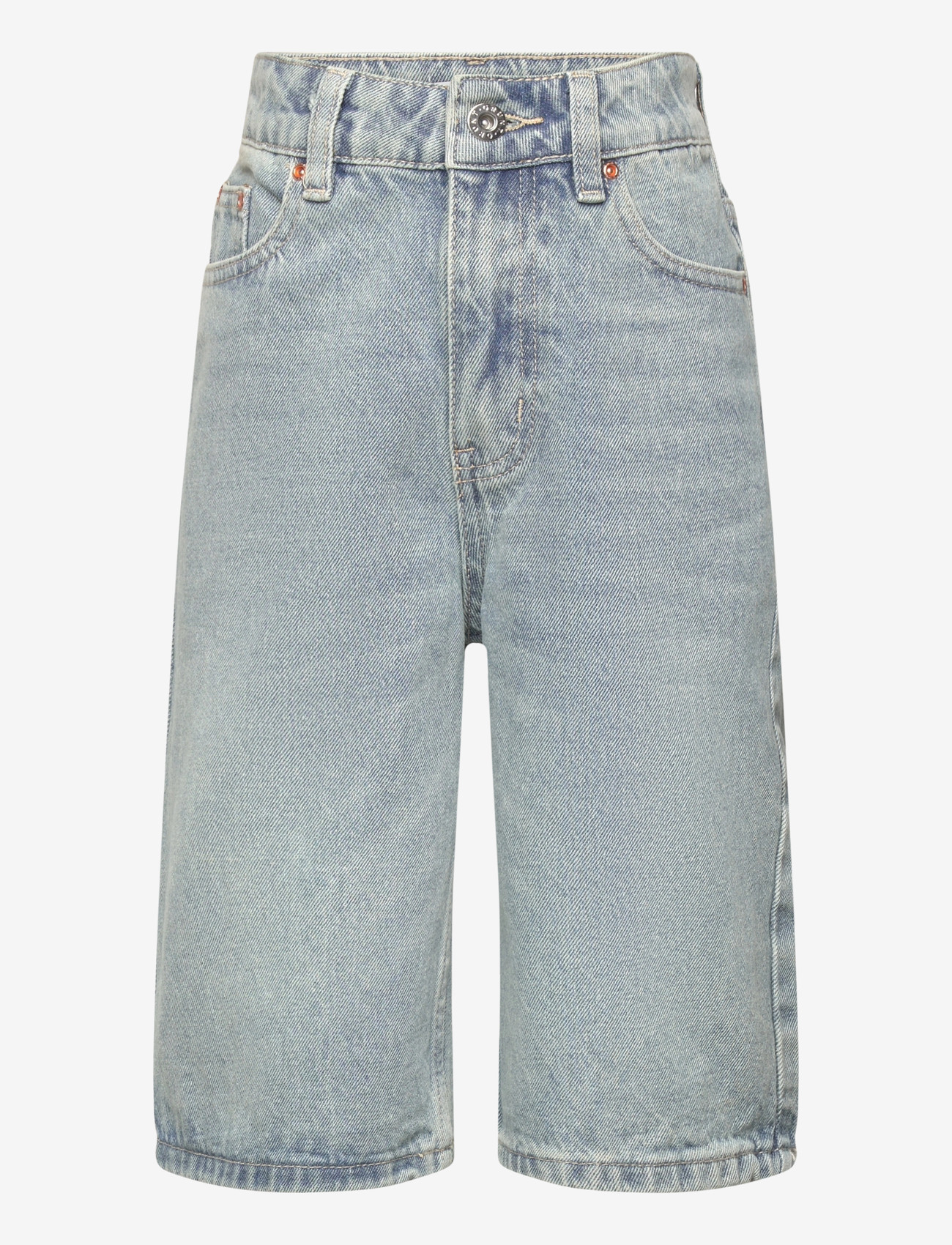 Grunt - GRGiant Rib Blue Shorts - jeansshorts - vintage blue - 0