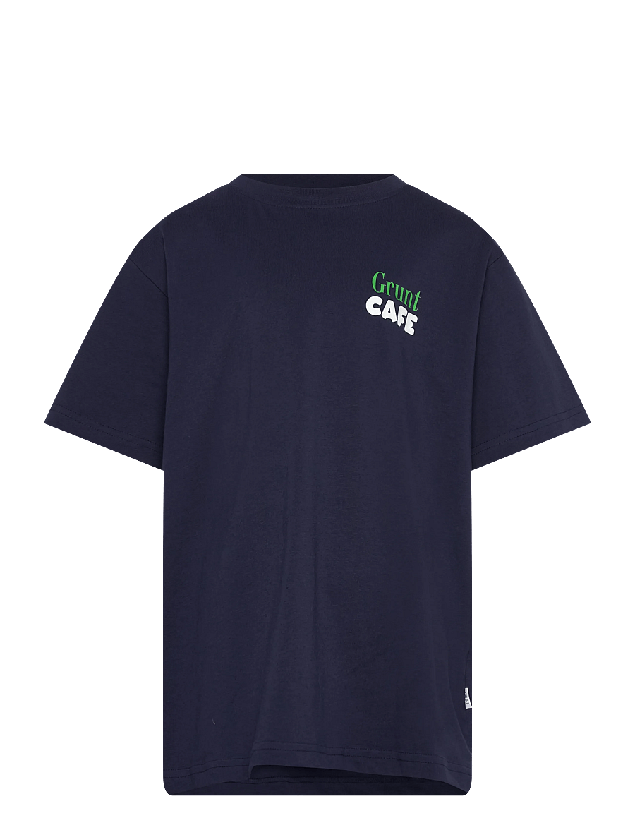 Grunt - GRMatthew SS Tee - kurzärmelige - dark blue - 0