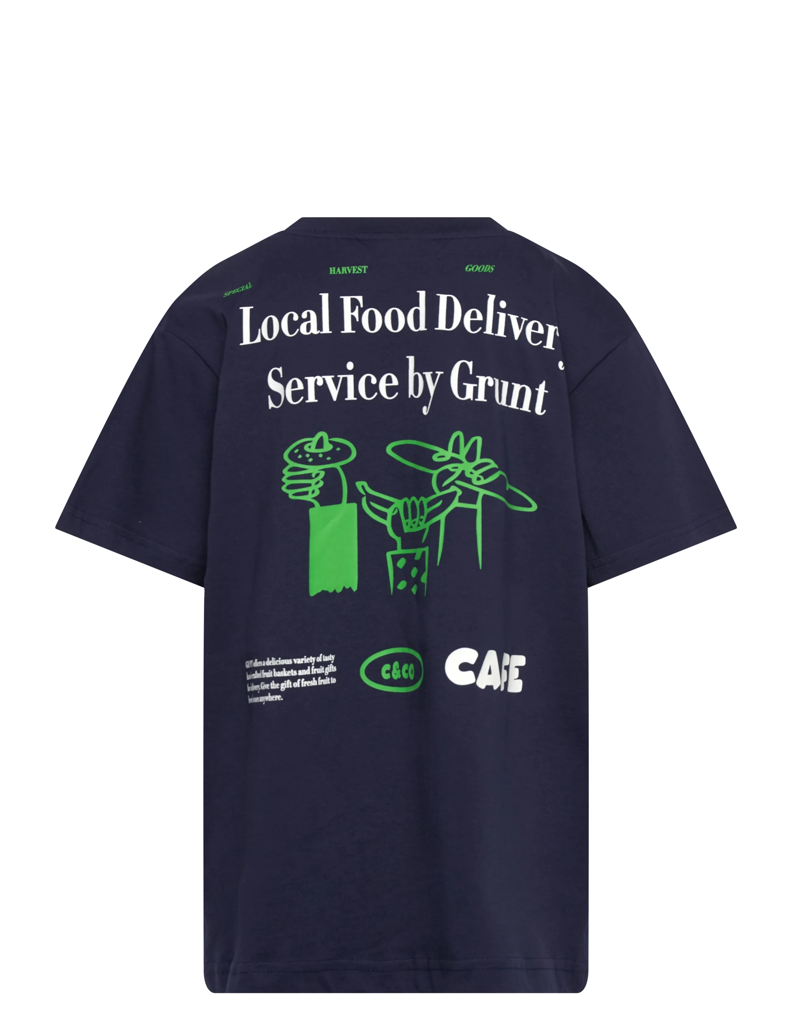 Grunt - GRMatthew SS Tee - short-sleeved t-shirts - dark blue - 1