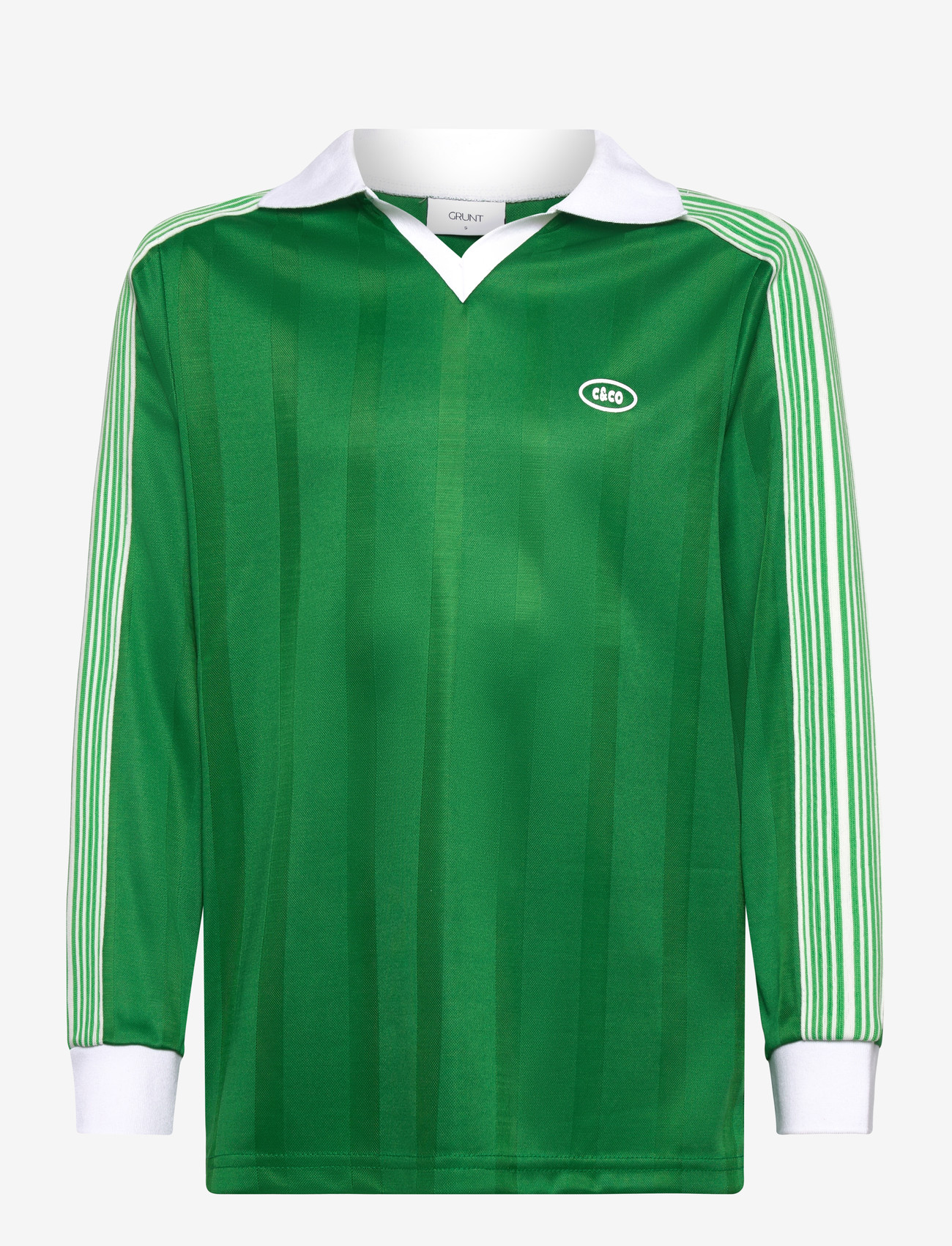 Grunt - GRThomas LS Tee - sports tops - green - 0