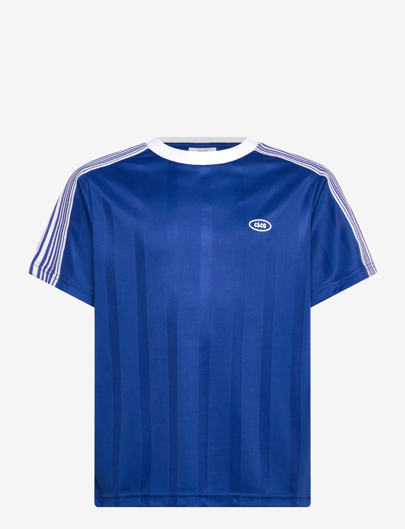Grunt - GRBenjamin SS Tee - sporttoppar - blue - 0