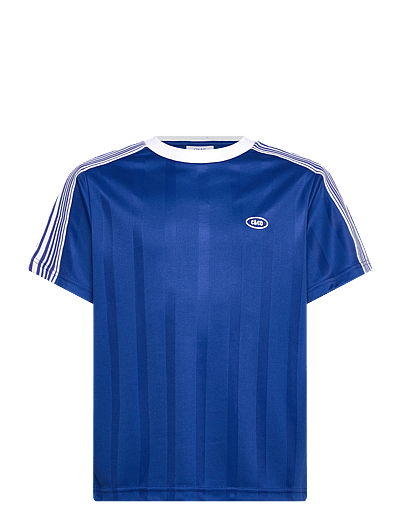 Grunt GRBenjamin SS Tee - Oberteile & T-Shirts - BLUE / blue