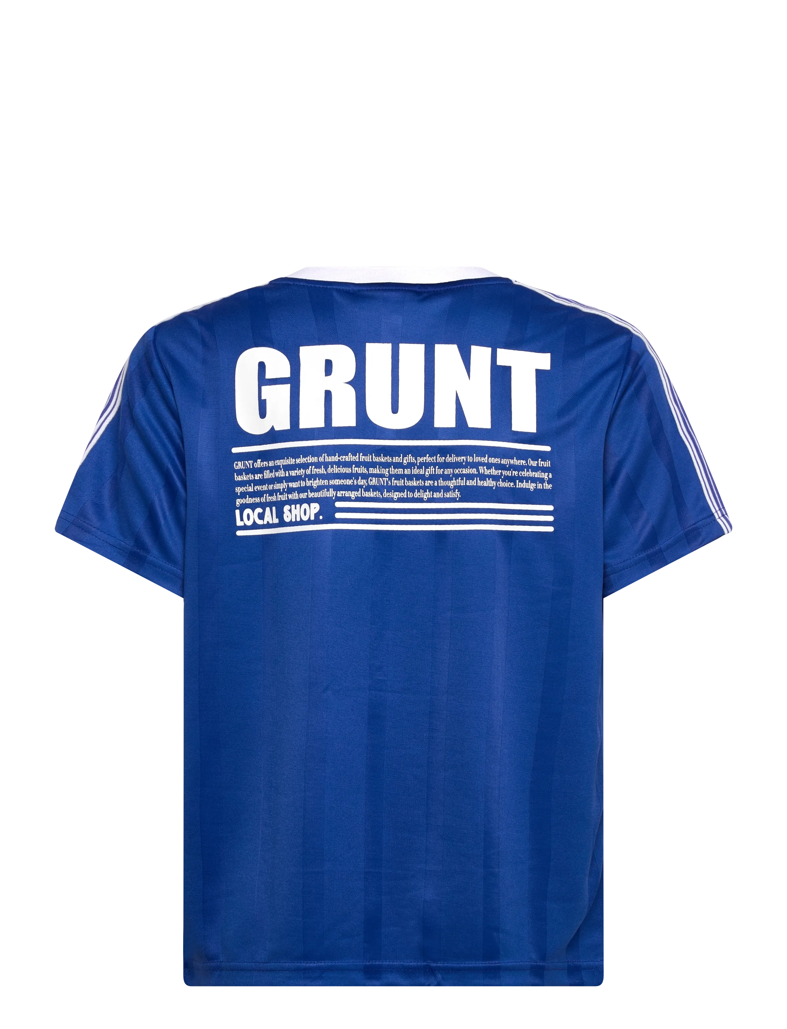 Grunt - GRBenjamin SS Tee - sporttoppar - blue - 1