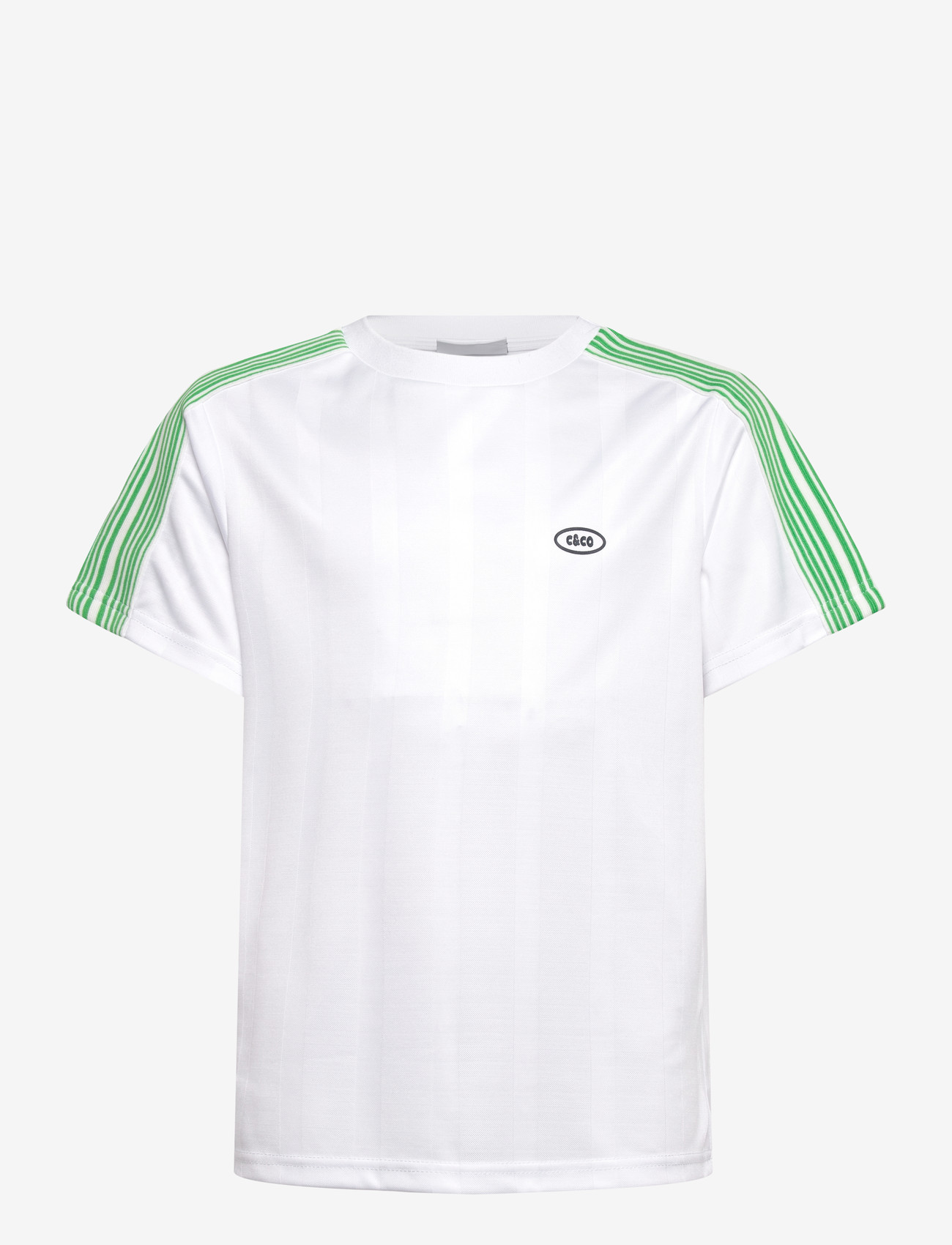 Grunt - GRBenjamin SS Tee - Íþróttatoppar - white - 0