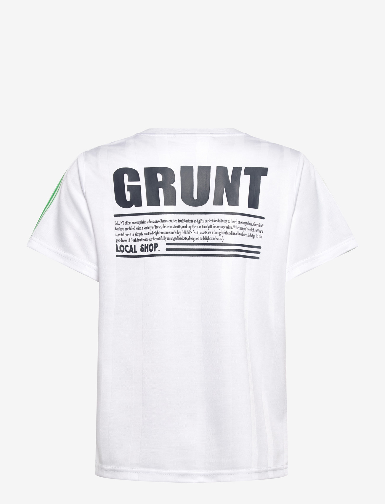 Grunt - GRBenjamin SS Tee - Íþróttatoppar - white - 1
