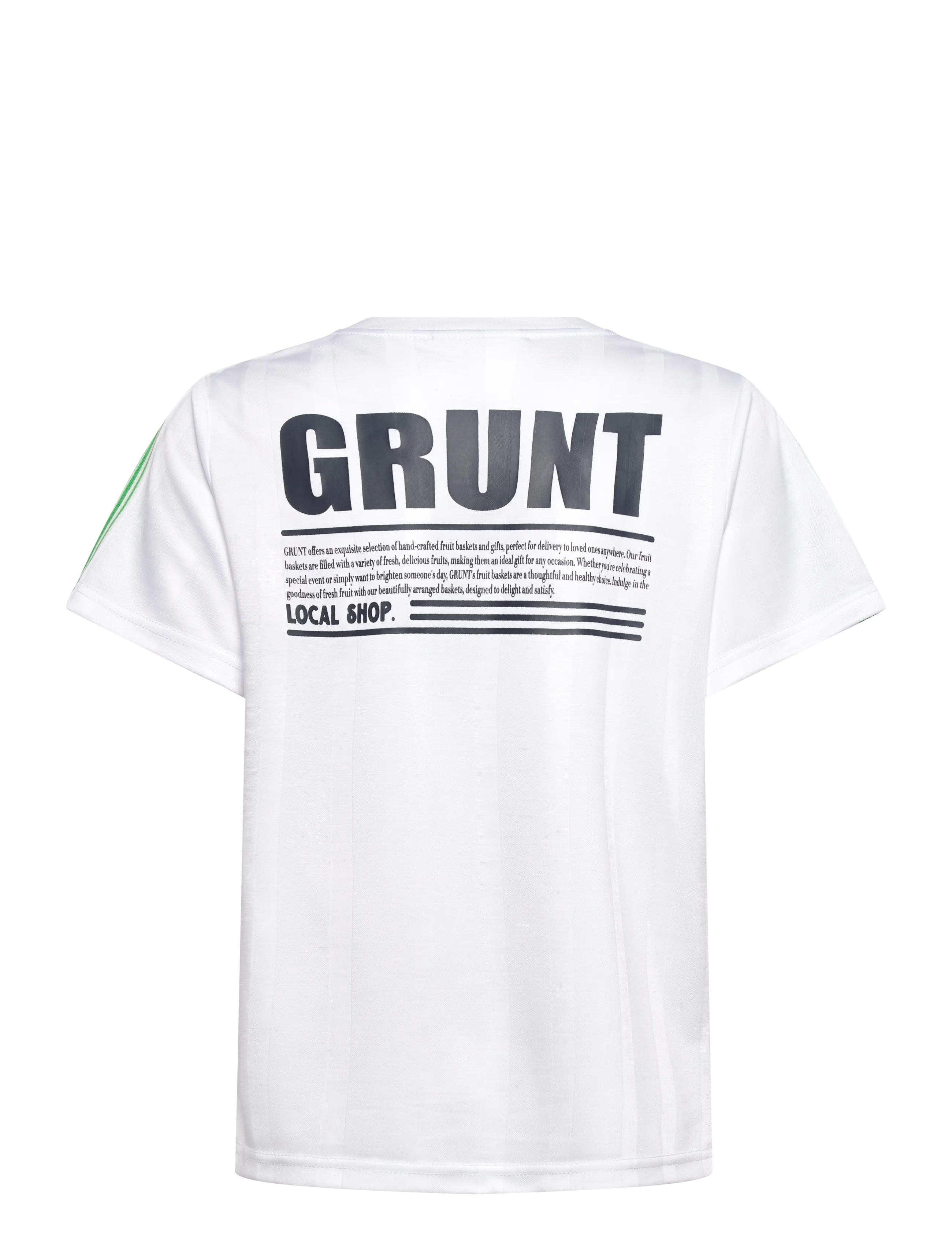 Grunt - GRBenjamin SS Tee - topy sportowe - white - 1
