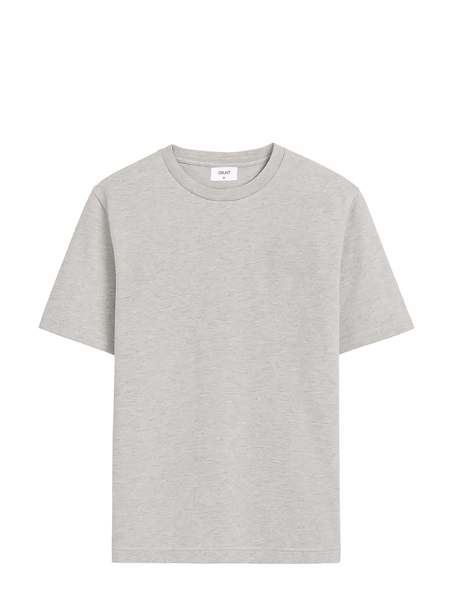 Grunt - GRRolle SS Tee - kurzärmelige - grey melange - 0