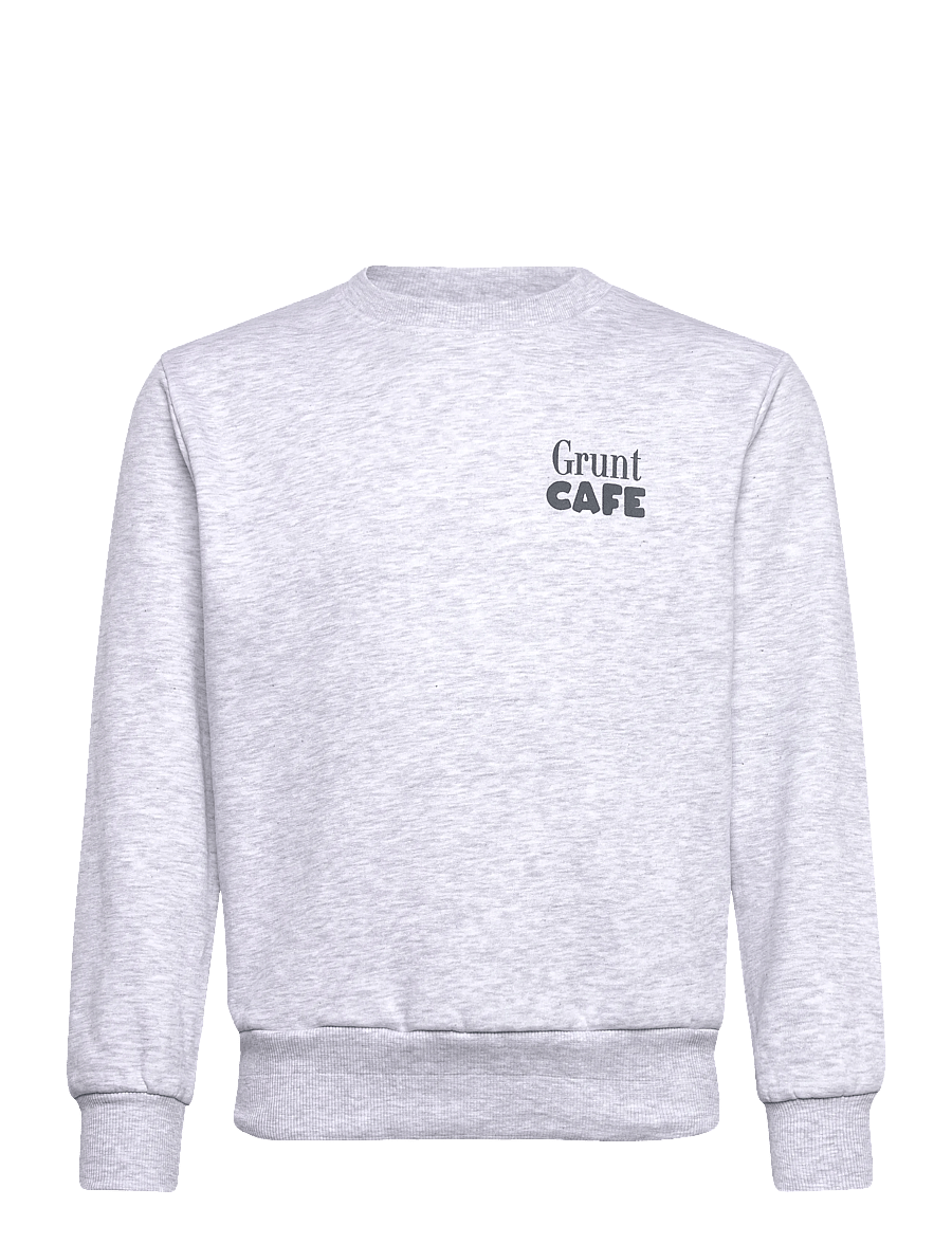 Grunt - GRLucian Crew Sweat - sweat-shirt - snow melange - 0