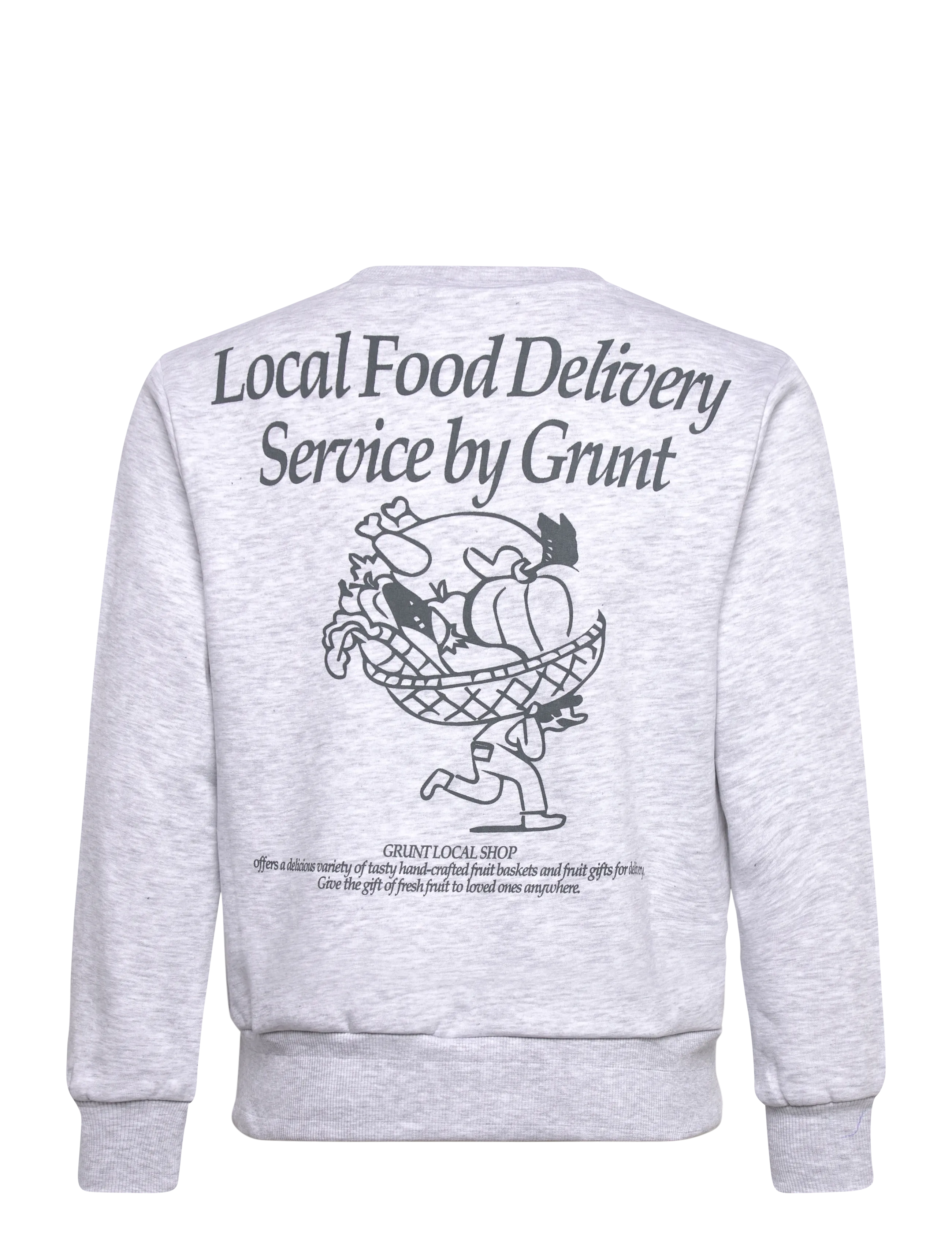 Grunt - GRLucian Crew Sweat - sweat-shirt - snow melange - 1