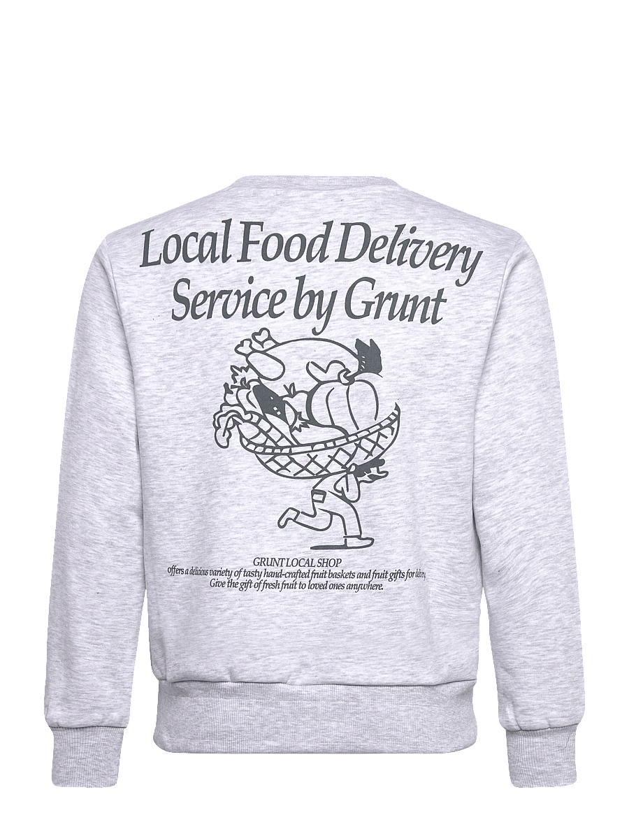 Grunt - GRLucian Crew Sweat - sweat-shirt - snow melange - 1