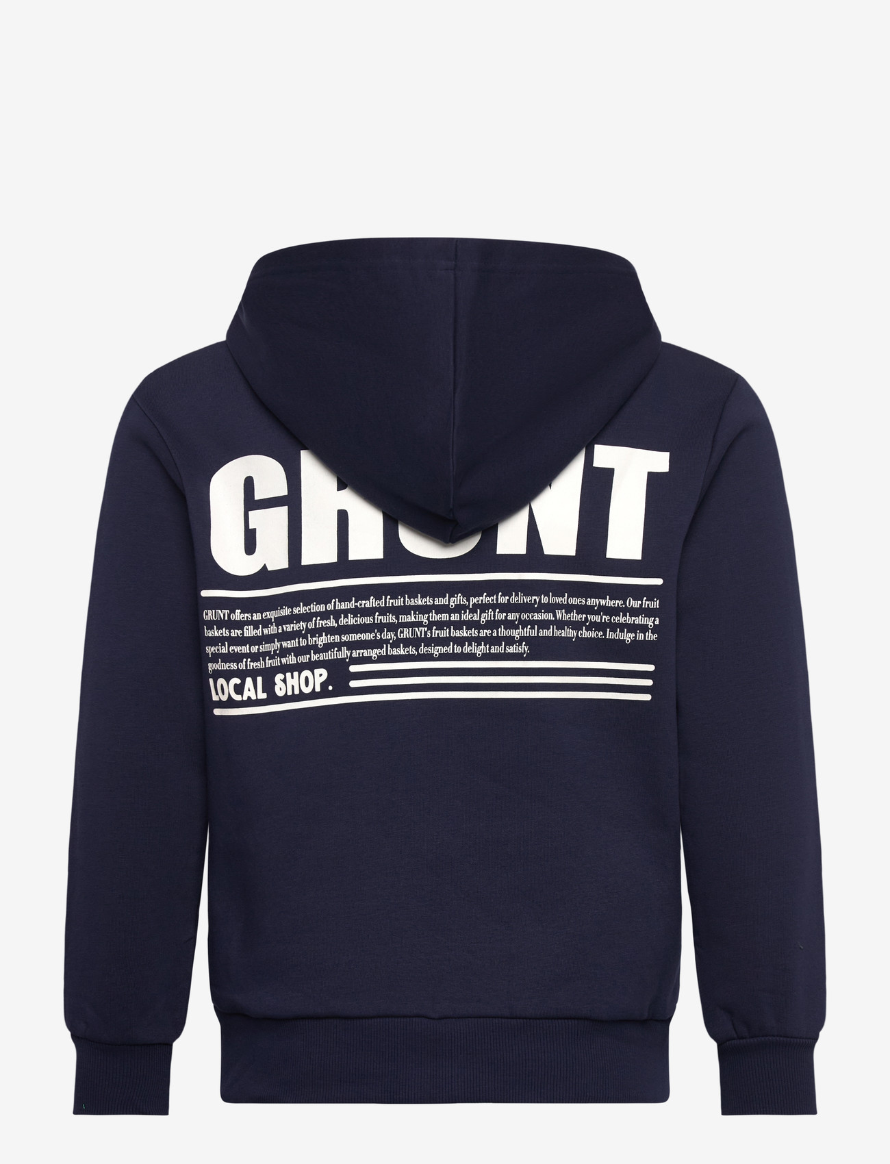 Grunt - GRCarlos Zip Cardigan - kapuzenpullover - dark blue - 1