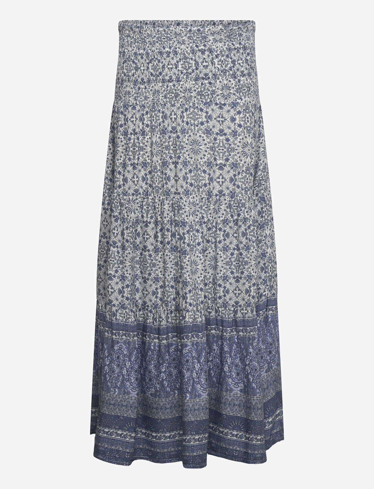 Grunt - GRJazmi Print Skirt - maksiseelikud - blue - 0