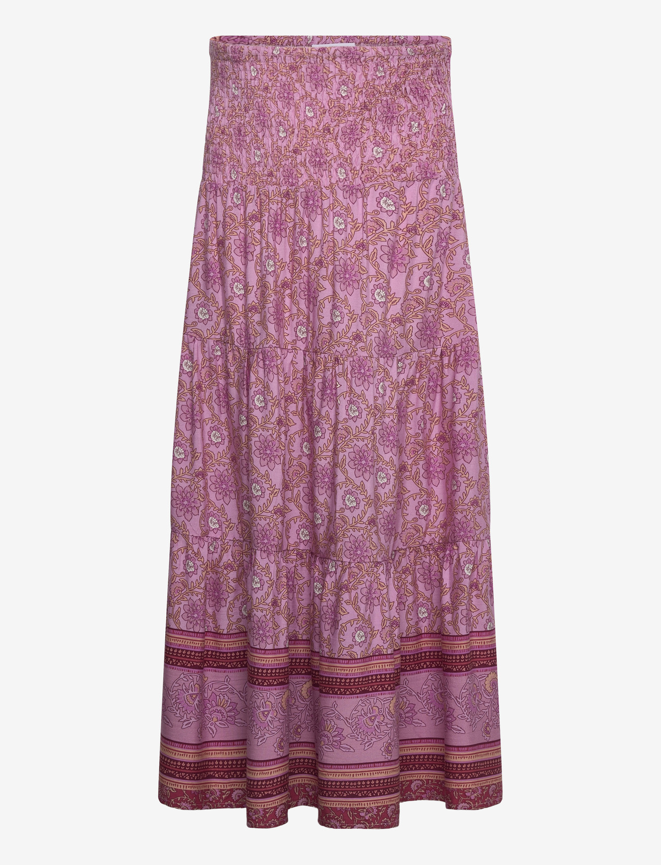 Grunt - GRJazmi Print Skirt - maxi röcke - pink - 0