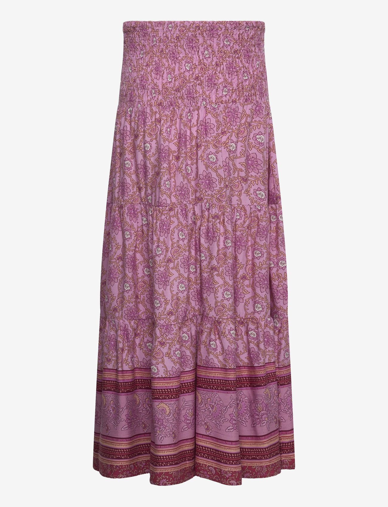 Grunt - GRJazmi Print Skirt - maxi röcke - pink - 1