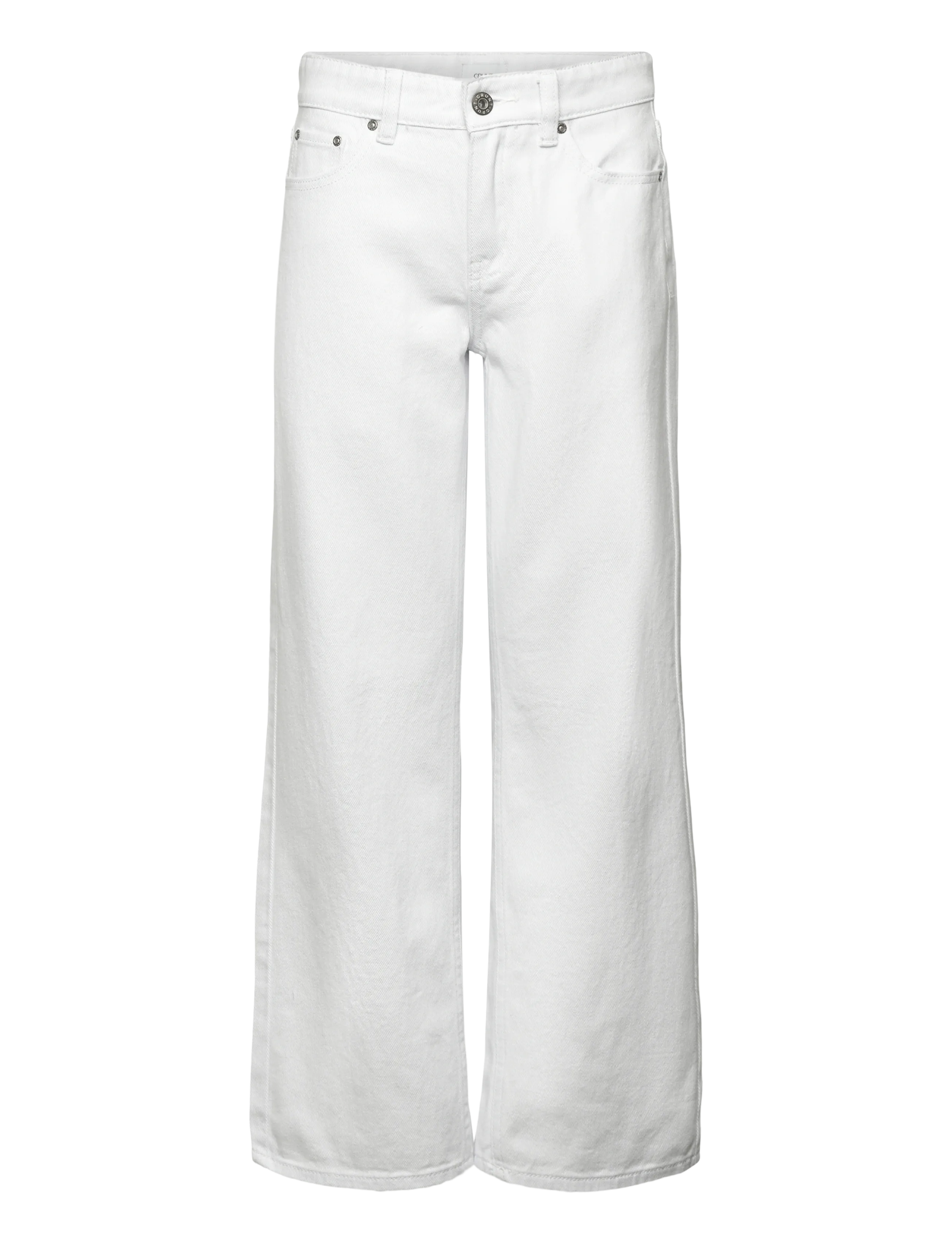 Grunt GRTenerife Low-rise White - Hosen - WHITE / white