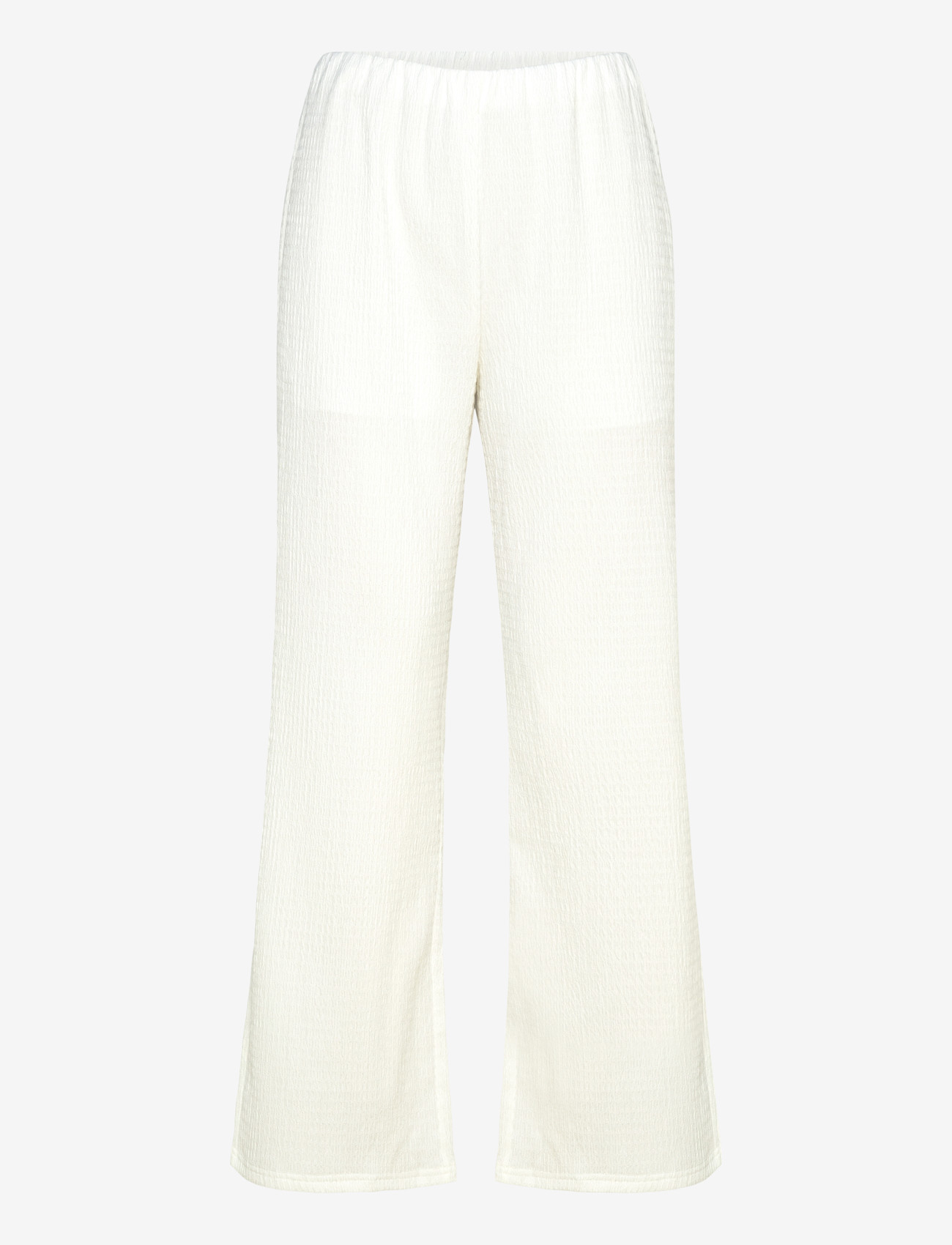 Grunt - GRAllar Struk Pants - trousers - white - 0
