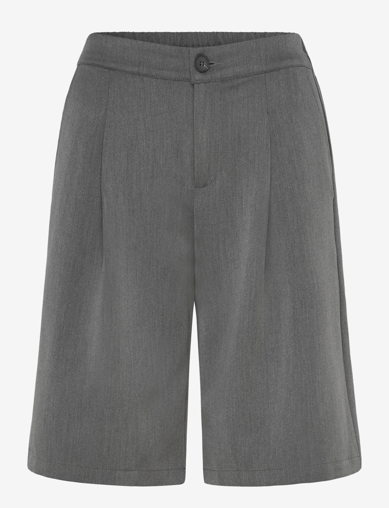 Grunt - GRZinia Fine Bermuda Shorts - casual shorts - light grey - 0