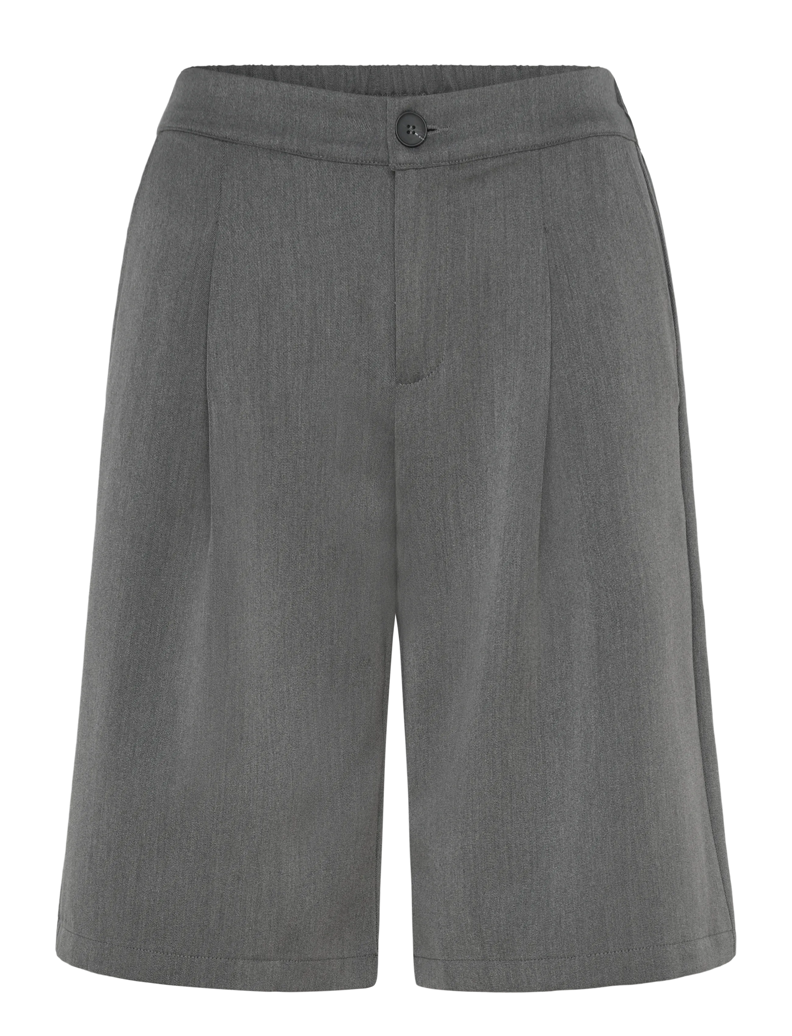 Grunt GRZinia Fine Bermuda Shorts - Shorts - LIGHT GREY / grey