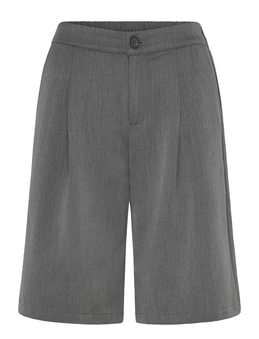 Grunt - GRZinia Fine Bermuda Shorts - casual shorts - light grey - 0