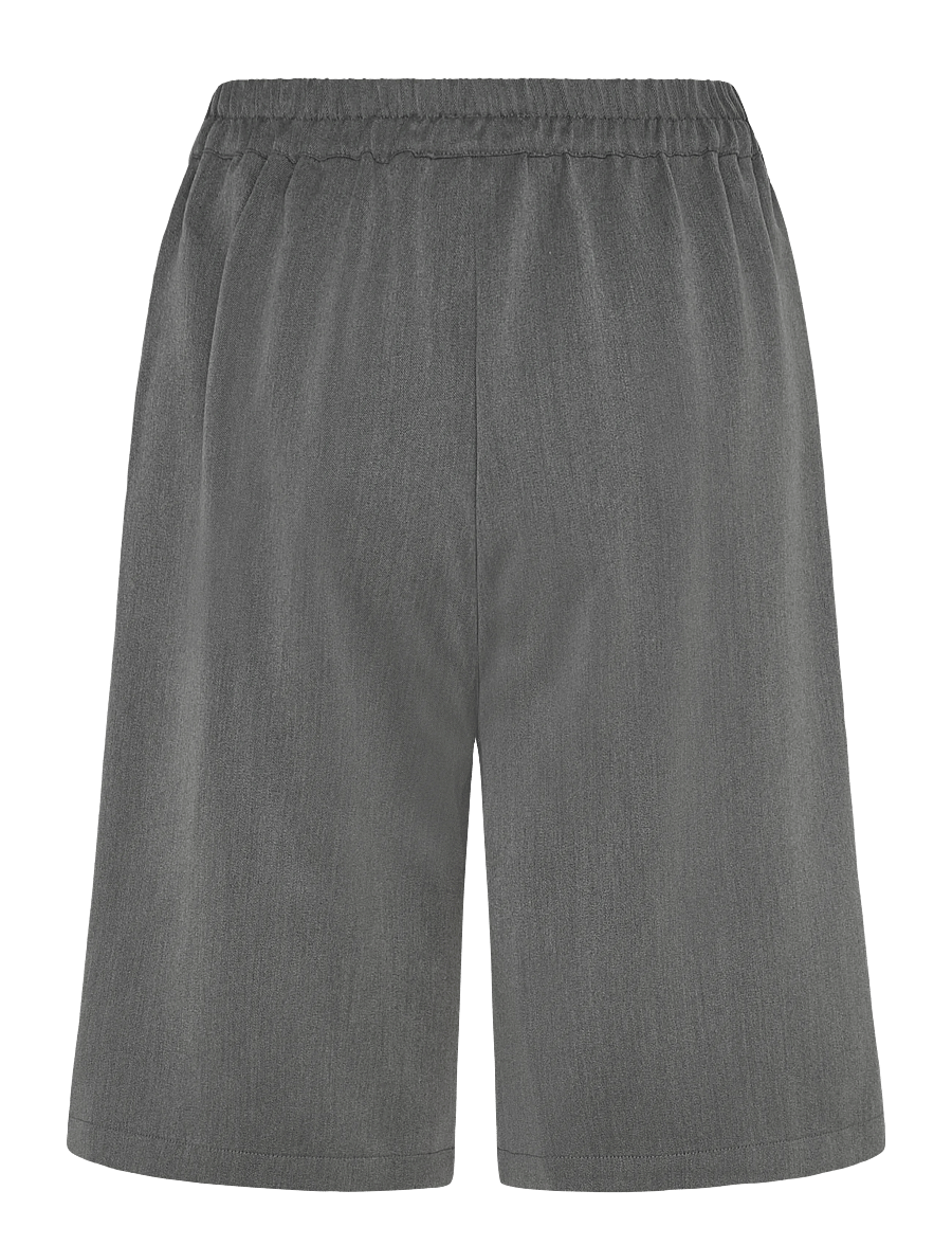 Grunt - GRZinia Fine Bermuda Shorts - casual shorts - light grey - 1