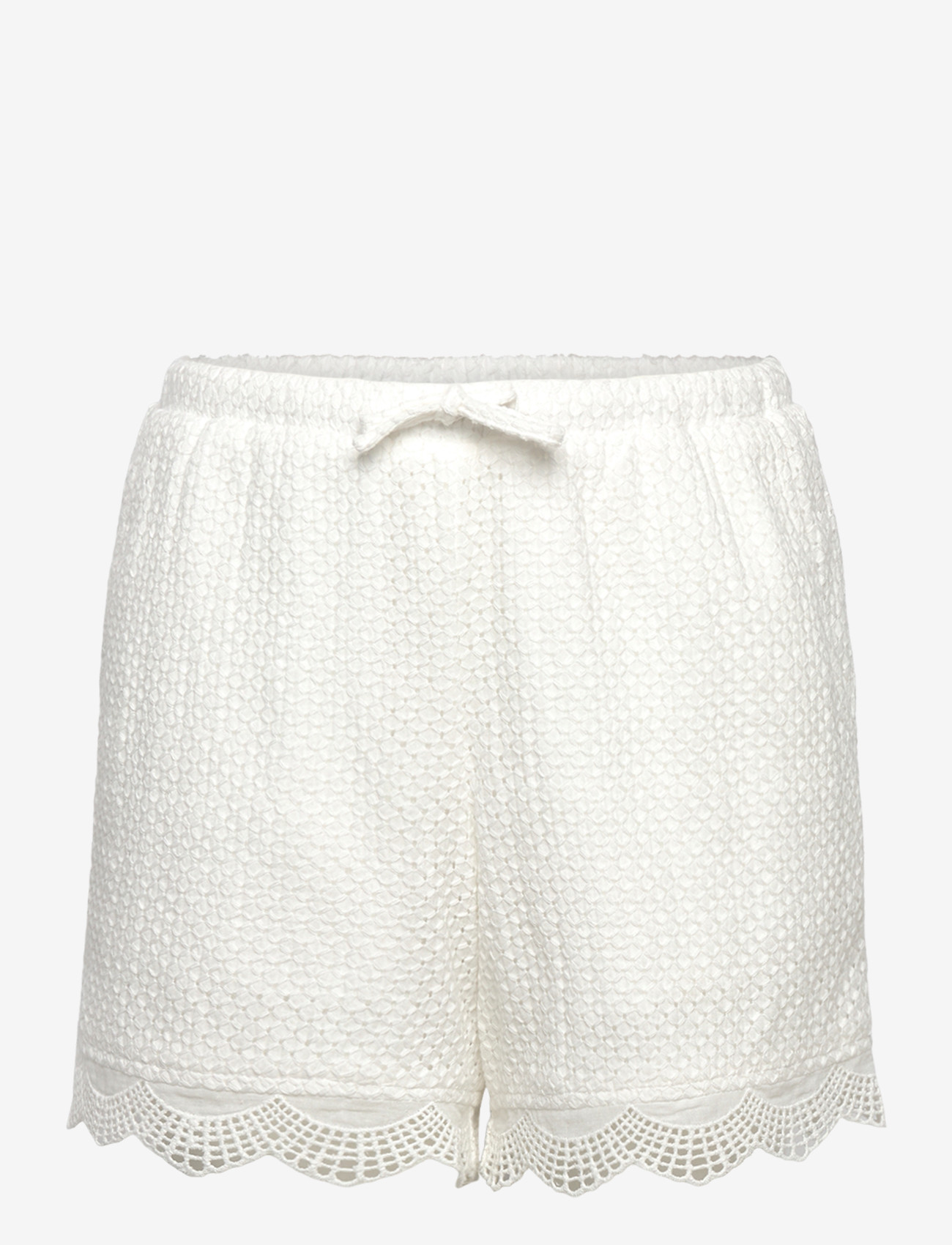 Grunt - GRBris Lace Shorts - kasdienio stiliaus šortai - off white - 0