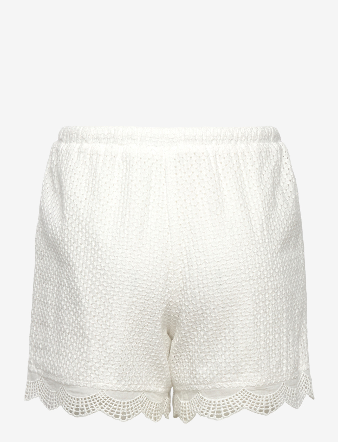 Grunt - GRBris Lace Shorts - kasdienio stiliaus šortai - off white - 1