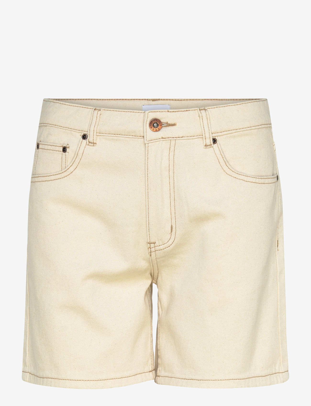 Grunt - GRGlori Mid-Rise Raw White - denimshorts - raw white - 0