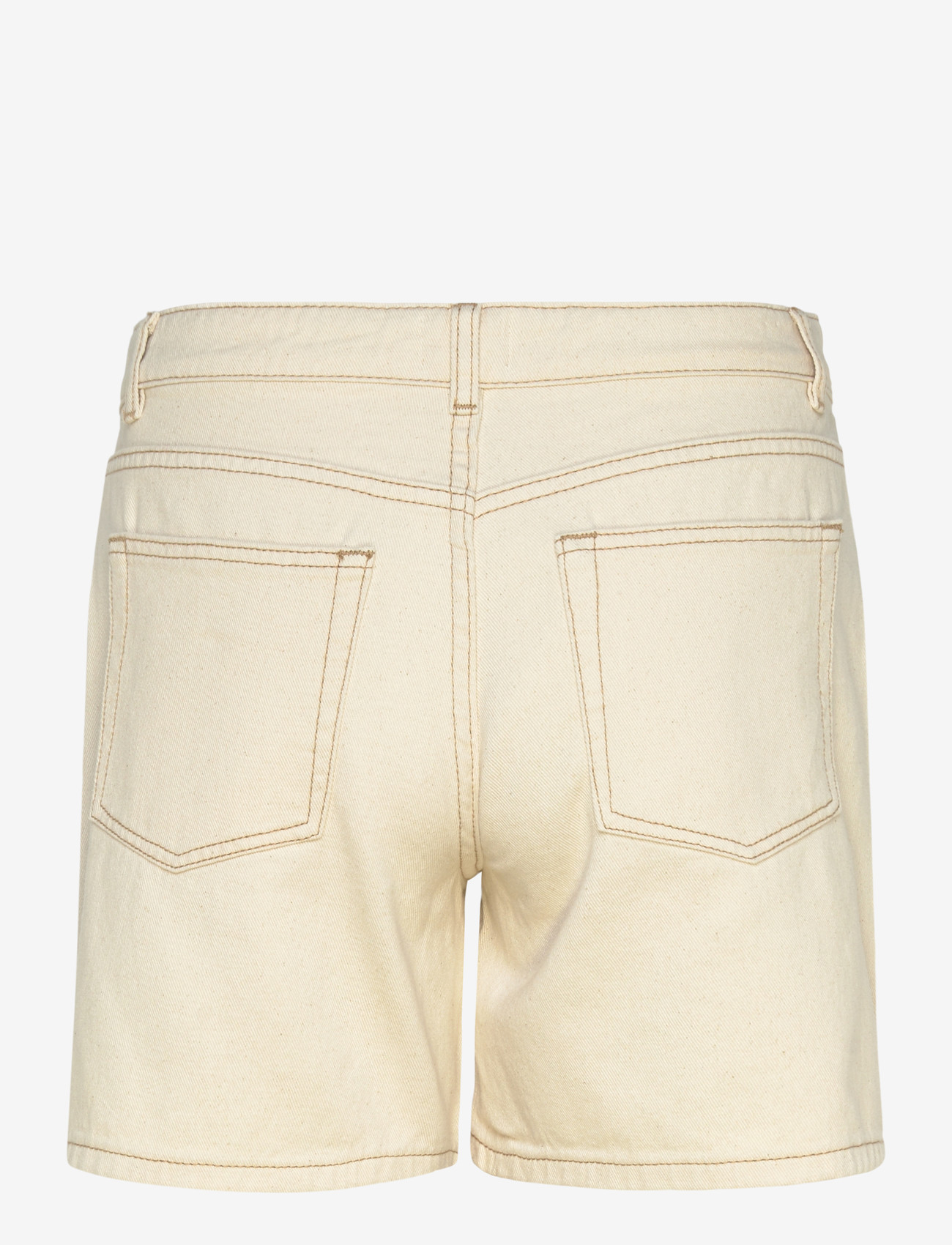 Grunt - GRGlori Mid-Rise Raw White - denimshorts - raw white - 1