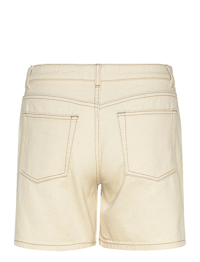Grunt - GRGlori Mid-Rise Raw White - denimshorts - raw white - 1