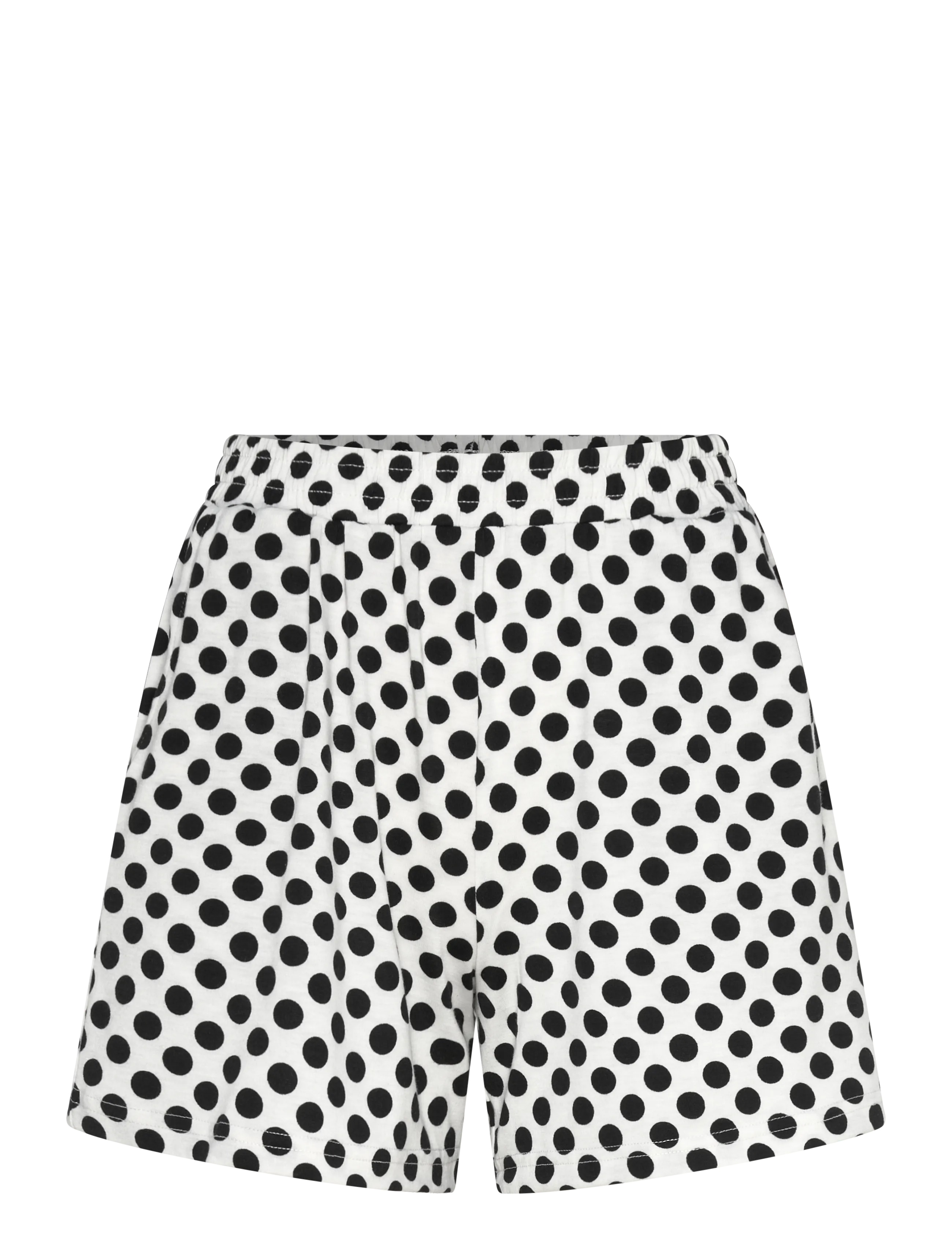 Grunt Grreace Dots Shorts, 164, White, Shorts > Afslappede Shorts, Dame