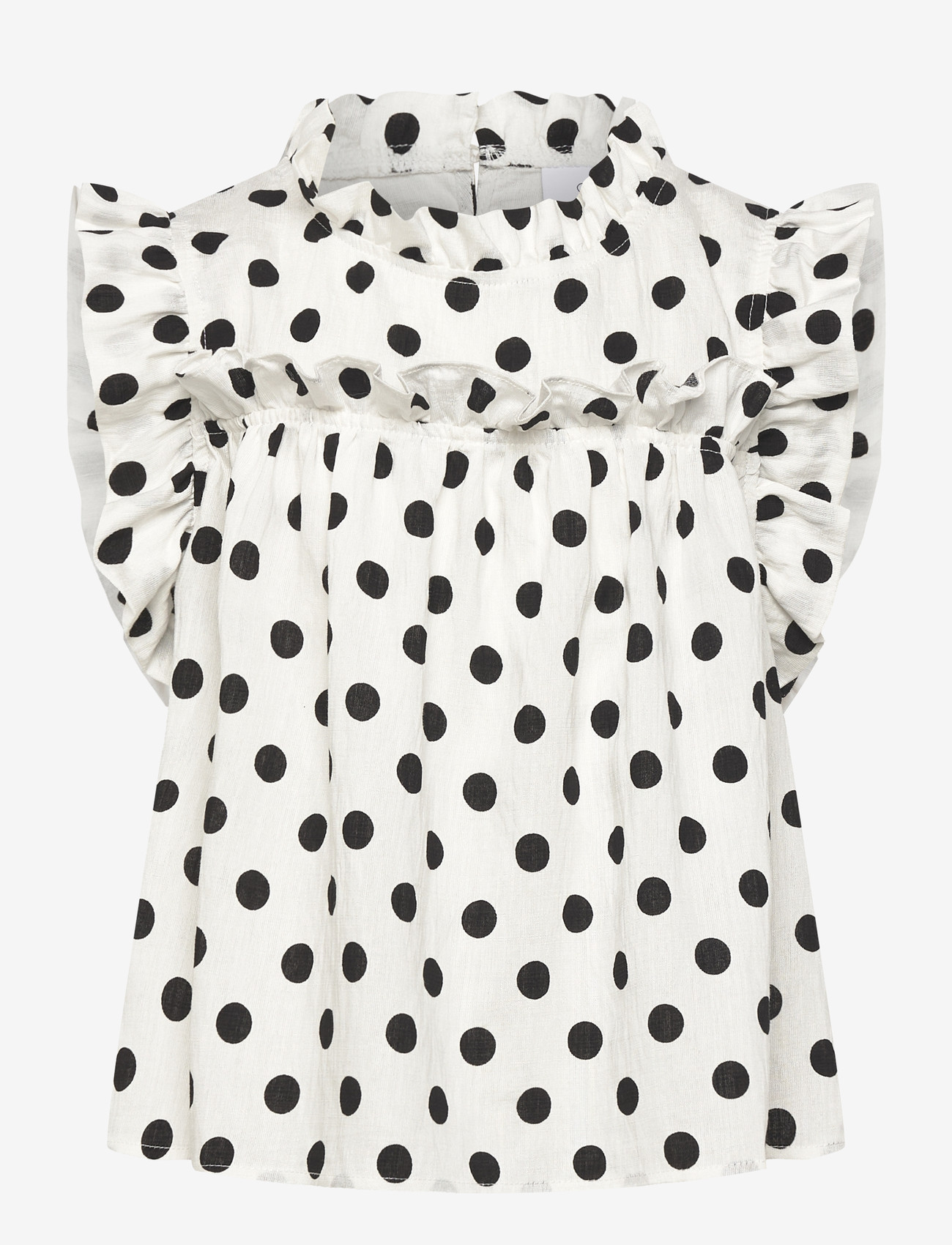 Grunt - GRGritt Dots Top - blusen & tuniken - off white - 0