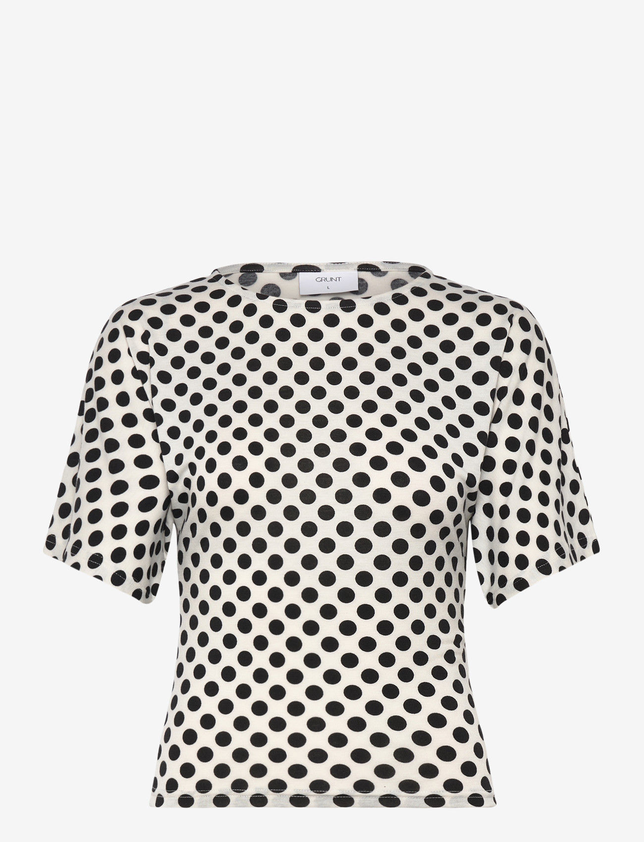 Grunt - GRNova Dots SS Tee - kurzärmelige - white - 0