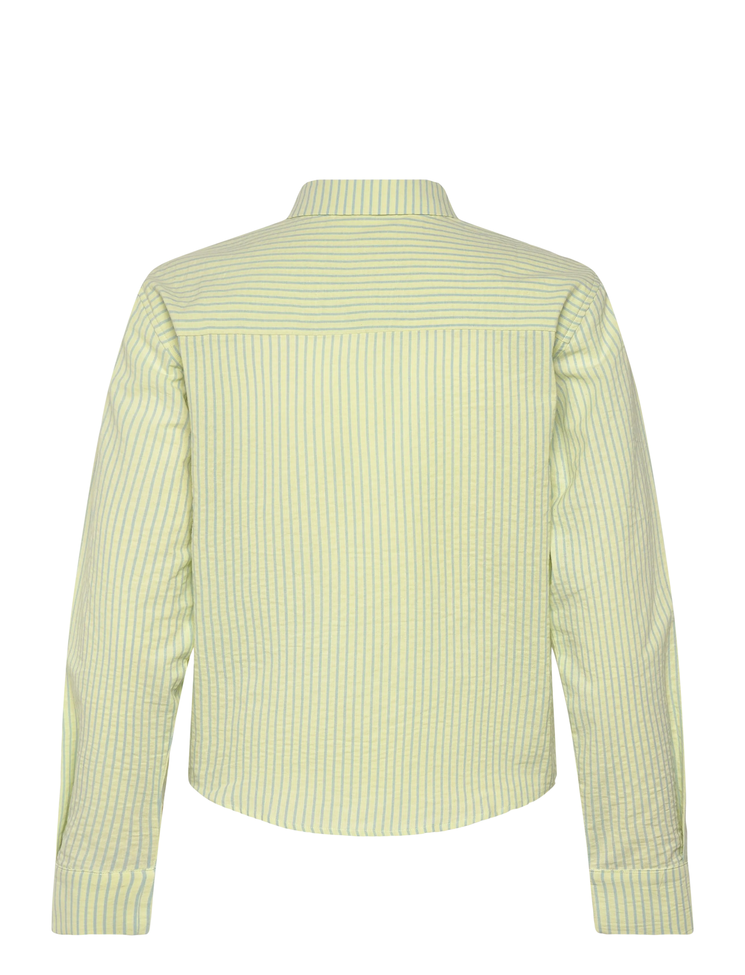 Grunt - GRTino Line LS Shirt - blouses & tunics - yellow - 1