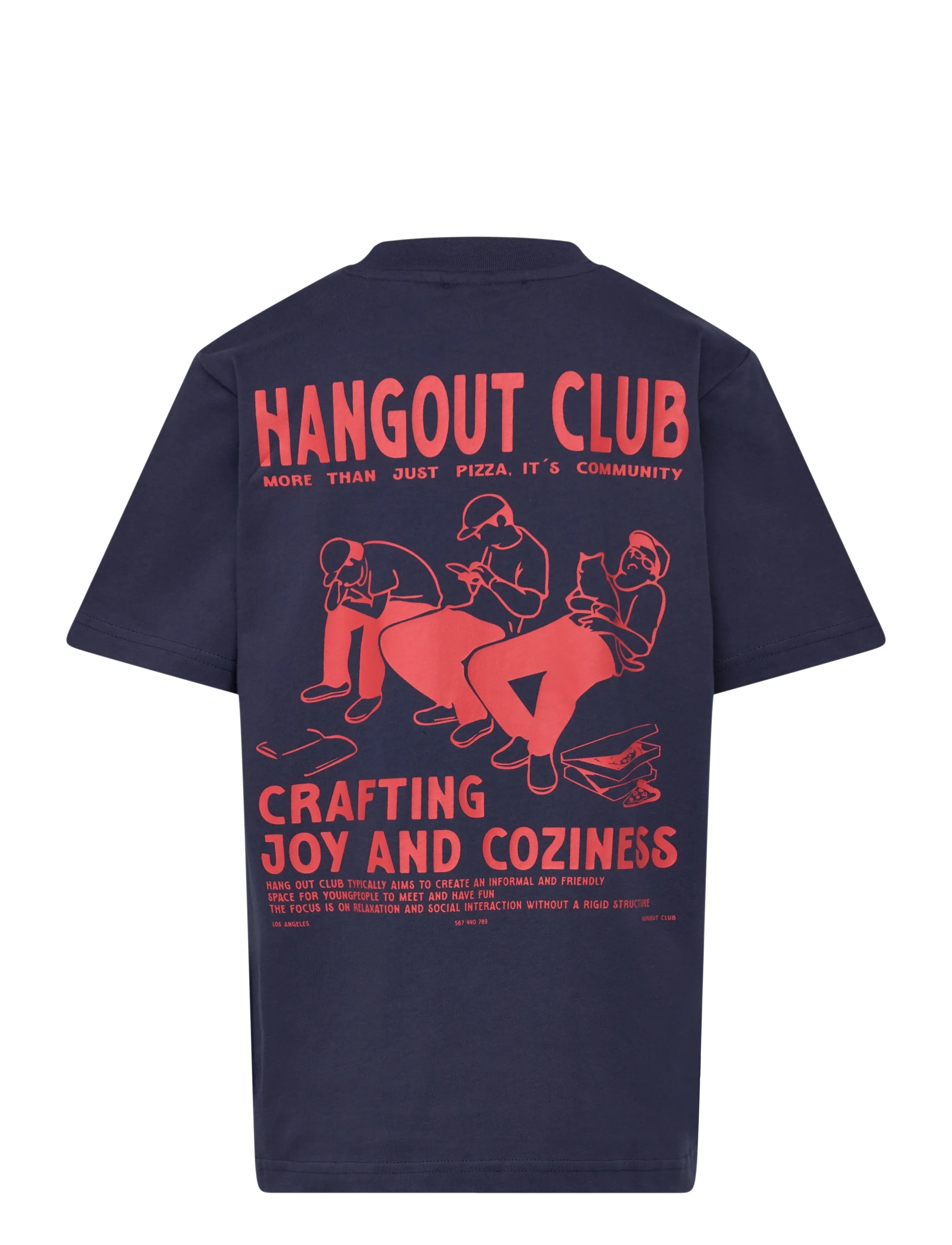 Grunt - GRGio Club SS Tee - kortärmade t-shirts - navy - 1