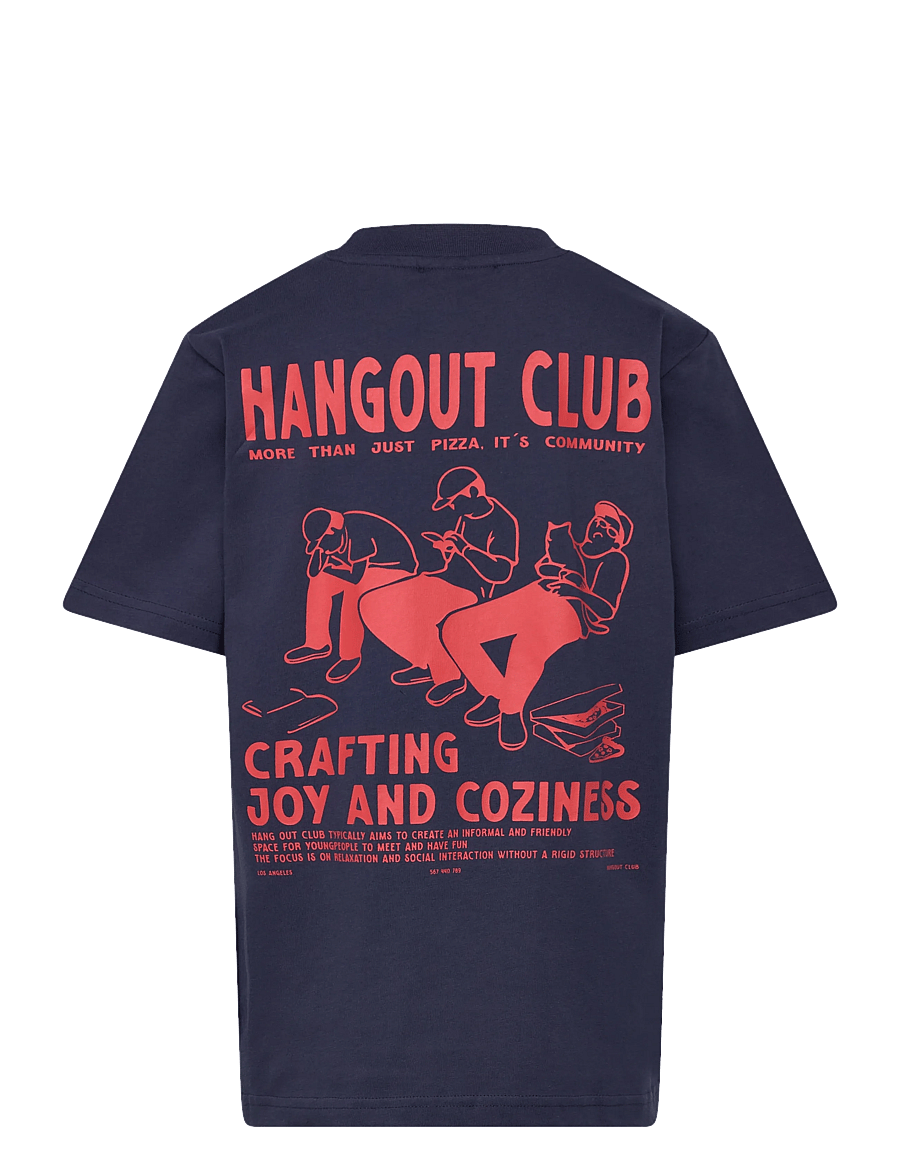 Grunt - GRGio Club SS Tee - kurzärmelige t-shirts - navy - 1
